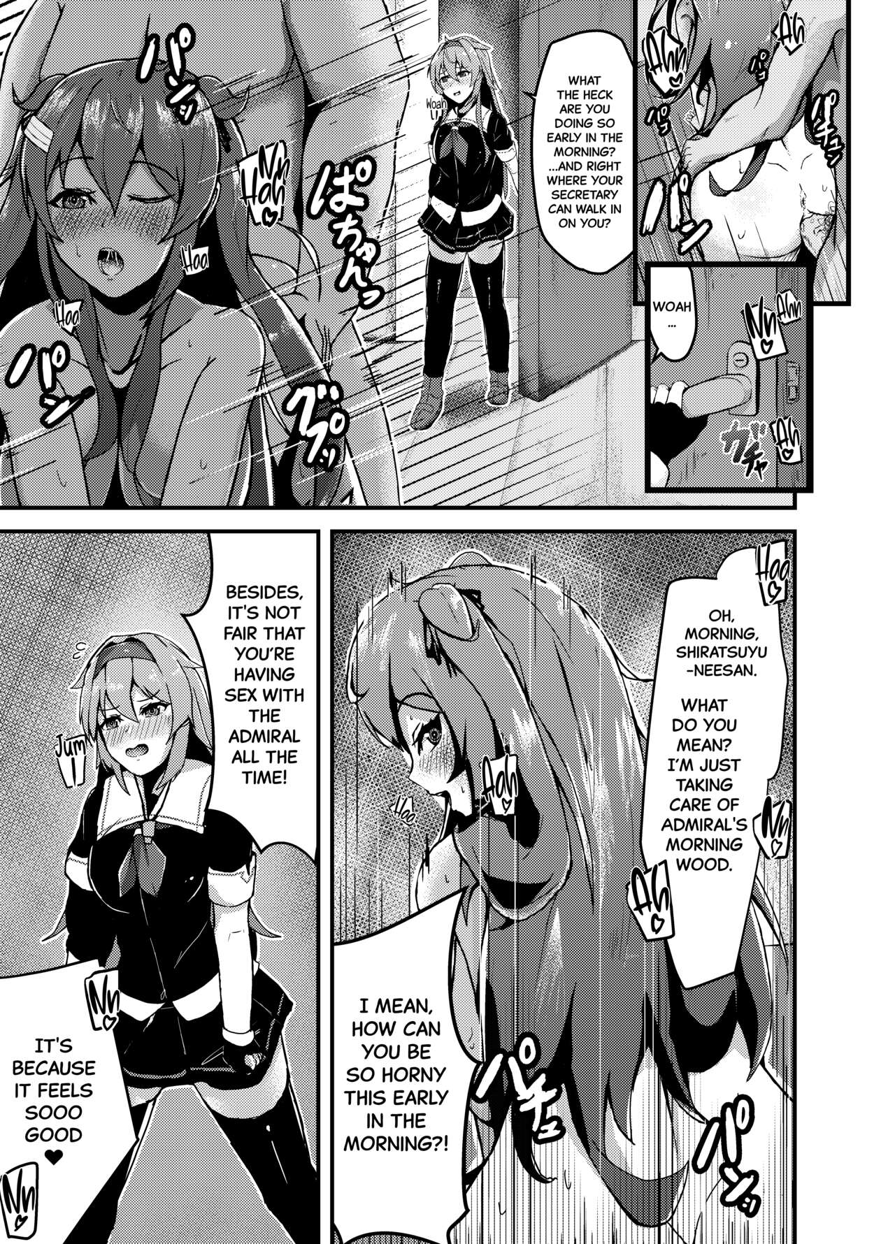 Itsudemo Ecchi Shite Kureru Shiratsuyugata | You Can Fuck Shiratsuyu-class Shipgirls Whenever You Want page 5 full