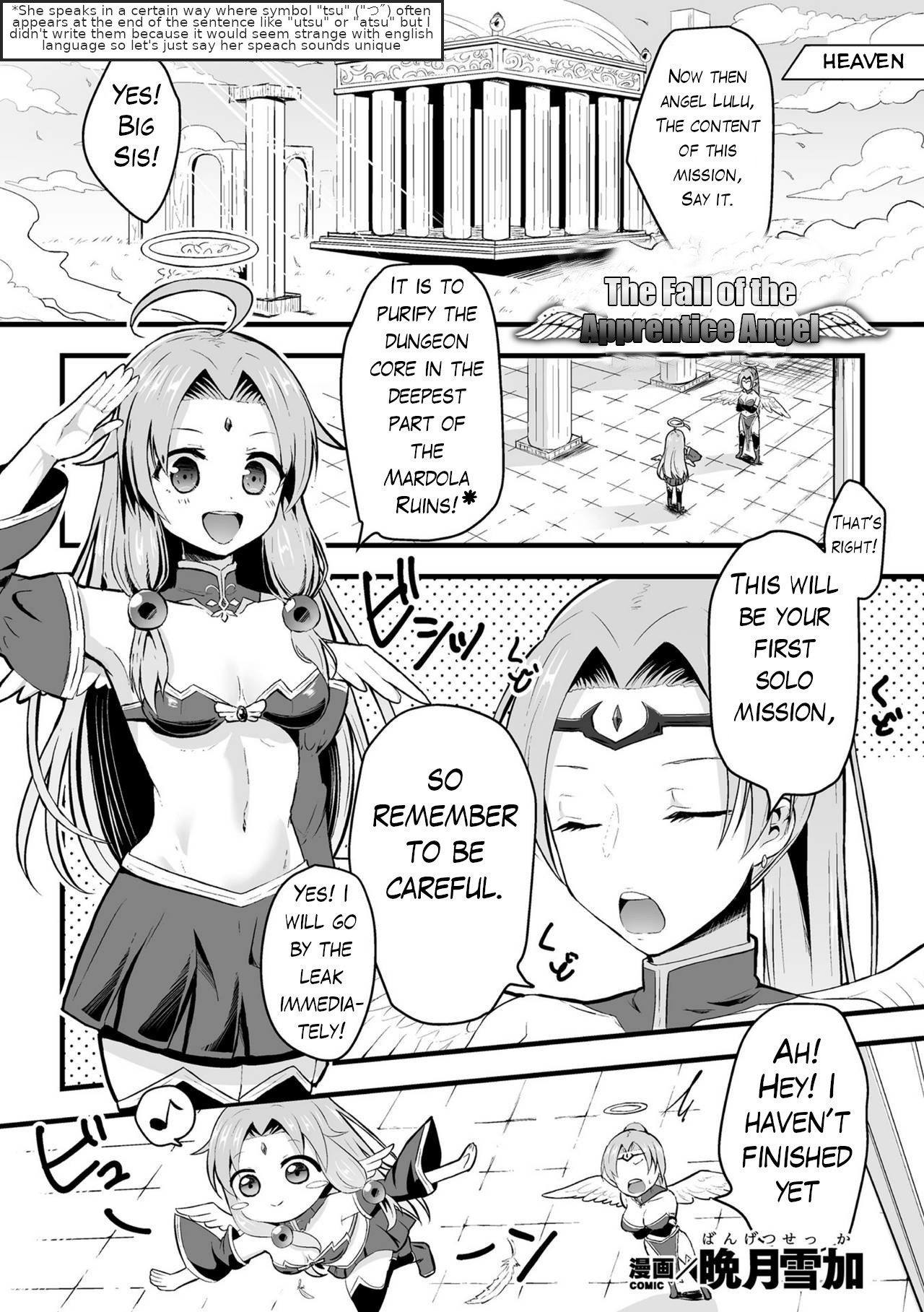 Minarai tenshi no da To shi-kata - The Fall of the Apprentice Angel page 1 full