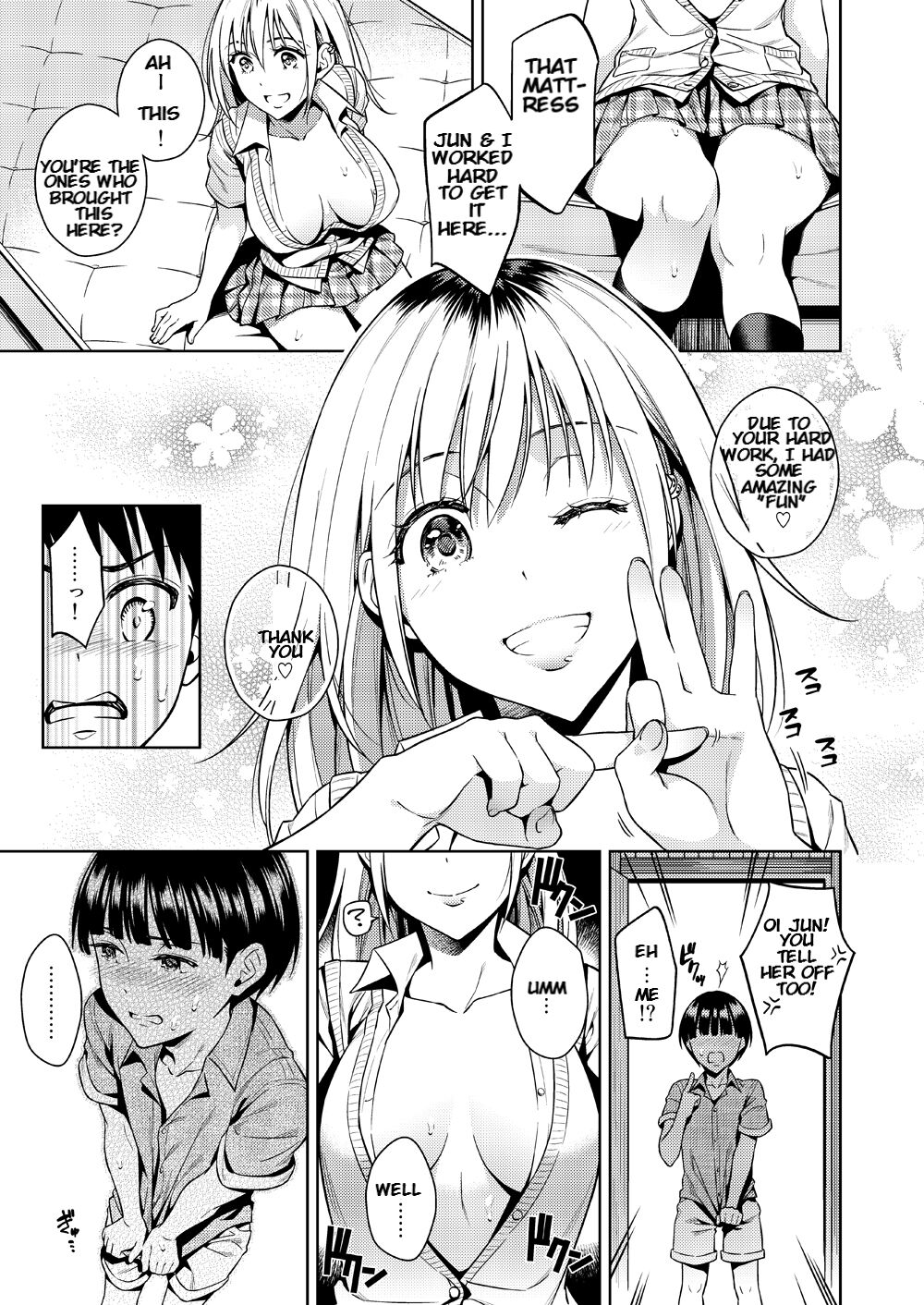 Bokura no Himitsu Kichi - One girl and two boys in their secret base page 8 full