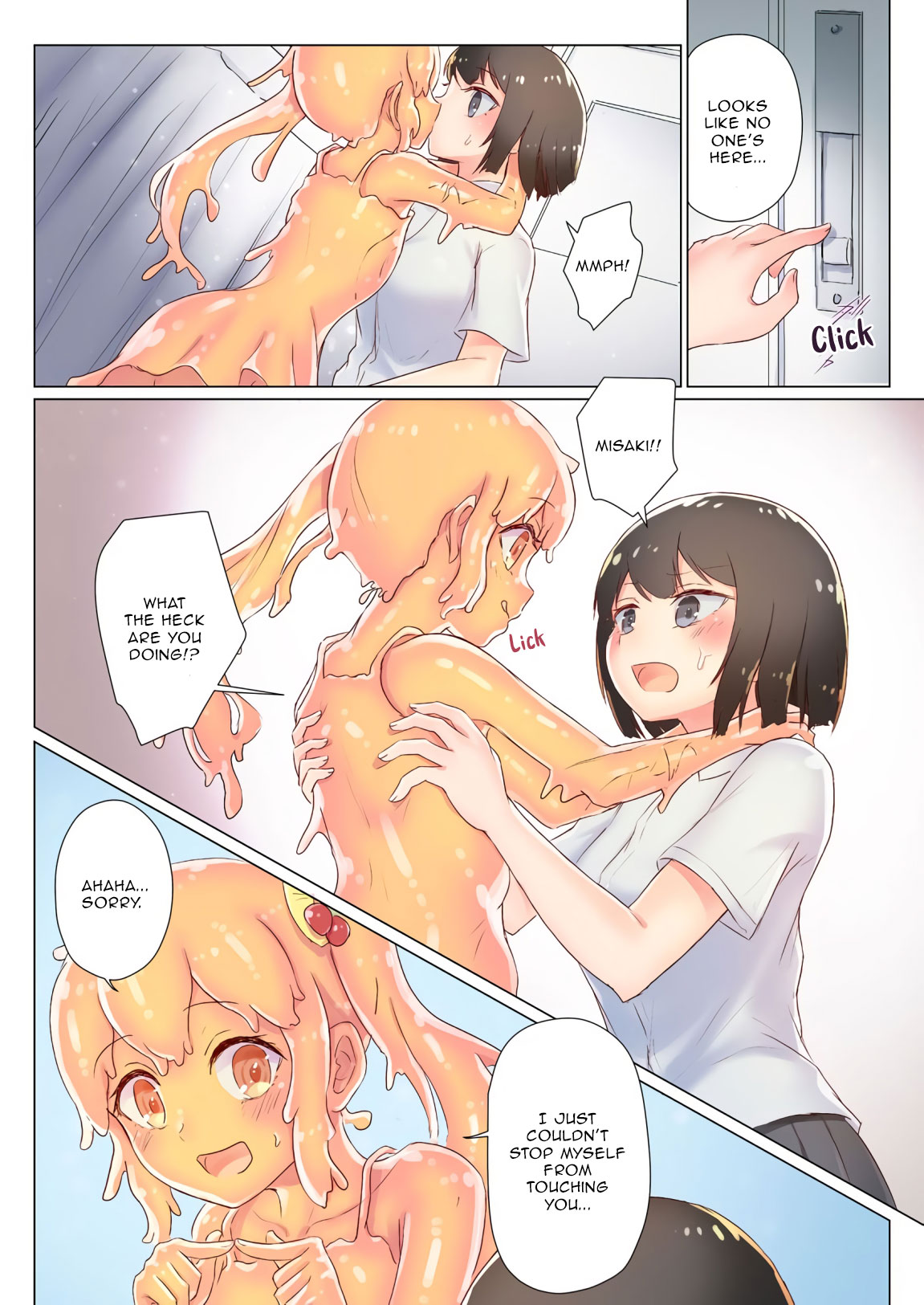 Senpai, Watashi o Tabete kudasai ~Jelly-ka Shoujo to Toromitsu Ecchi~  | Eat me, Senpai! ~The Gelatin Girl and the Thick, Lewd Nectar~ page 10 full