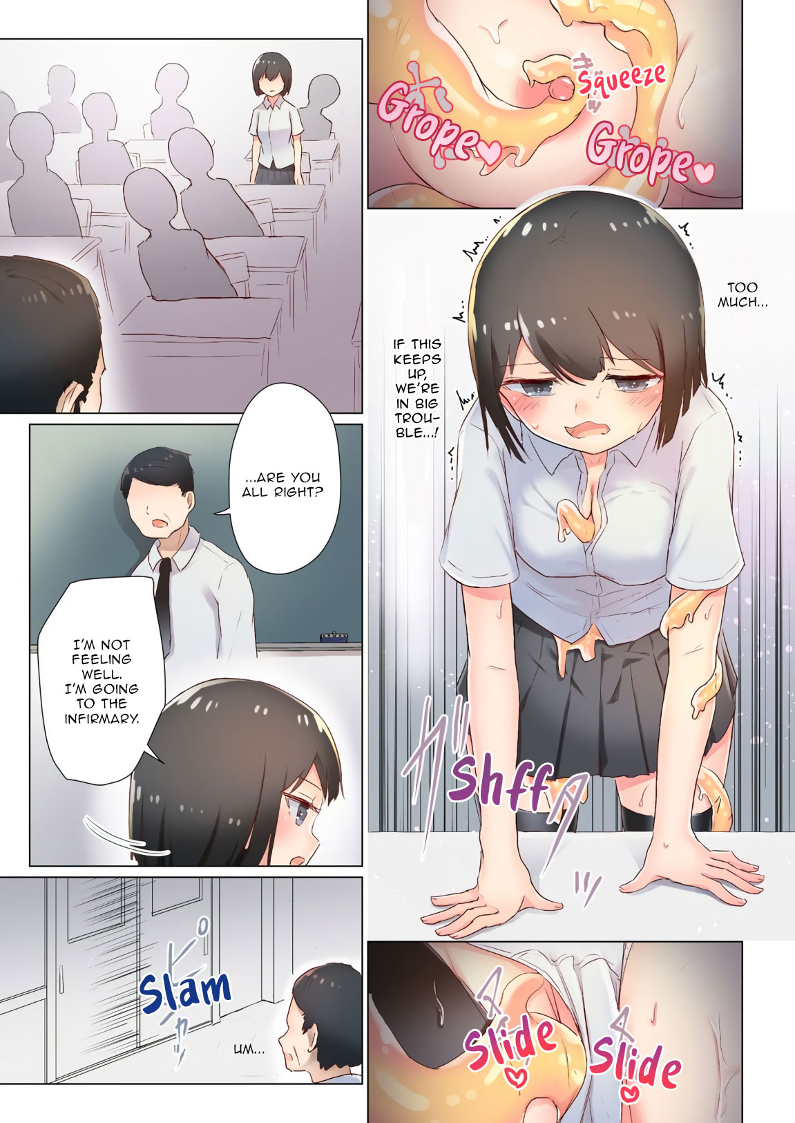 Senpai, Watashi o Tabete kudasai ~Jelly-ka Shoujo to Toromitsu Ecchi~  | Eat me, Senpai! ~The Gelatin Girl and the Thick, Lewd Nectar~ page 7 full