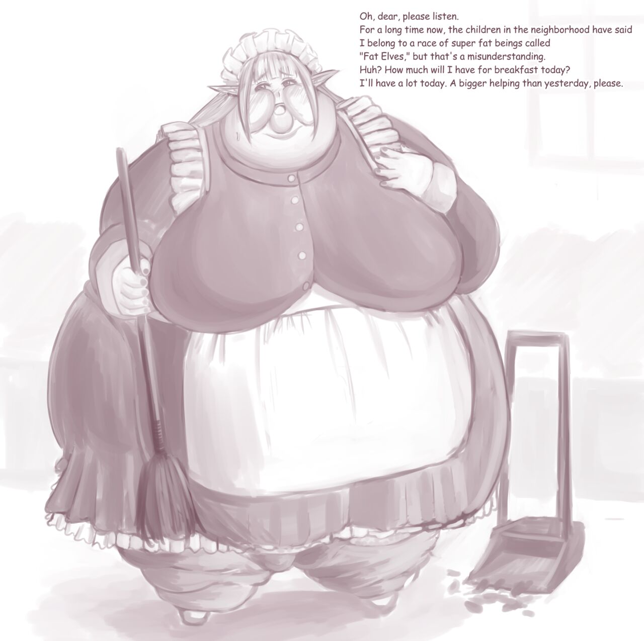 A Regular Weekday for a Cute, Super-Obese Elf page 2 full