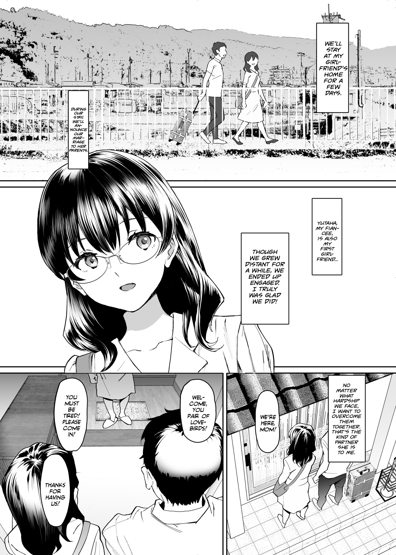 Kanojo to no Kekkon Houkoku ni Kiseishita noni Gimai to Yarimakuri no Suujitsukan ga Hajimatteshimatta | I visited my in-laws to announce my marriage and ended up fucking my girlfriend's little sister silly! page 3 full