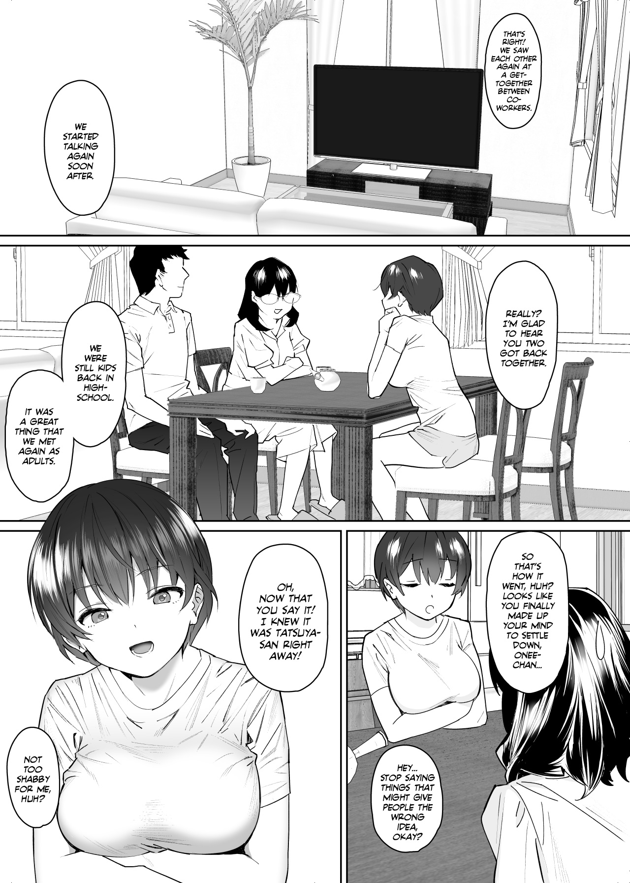 Kanojo to no Kekkon Houkoku ni Kiseishita noni Gimai to Yarimakuri no Suujitsukan ga Hajimatteshimatta | I visited my in-laws to announce my marriage and ended up fucking my girlfriend's little sister silly! page 6 full