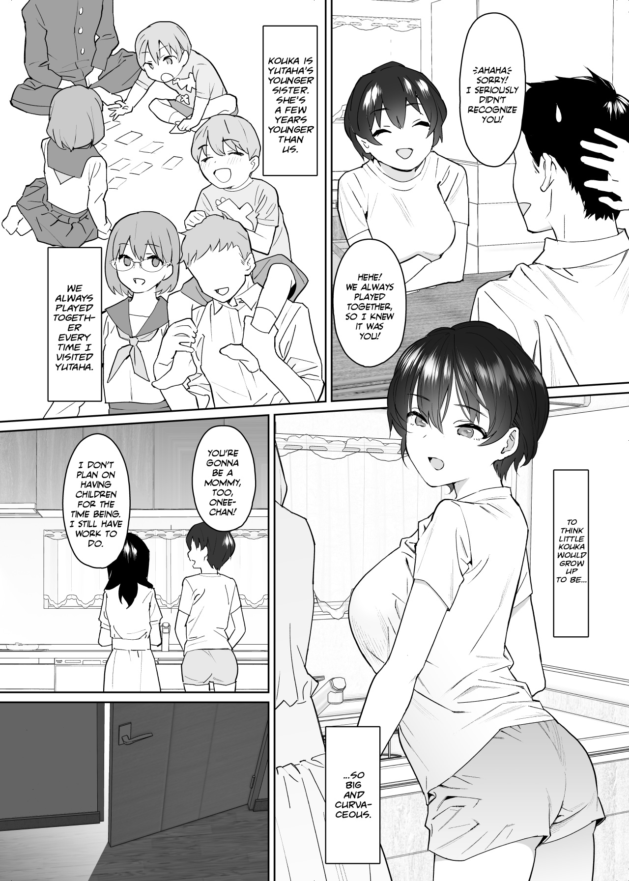 Kanojo to no Kekkon Houkoku ni Kiseishita noni Gimai to Yarimakuri no Suujitsukan ga Hajimatteshimatta | I visited my in-laws to announce my marriage and ended up fucking my girlfriend's little sister silly! page 7 full