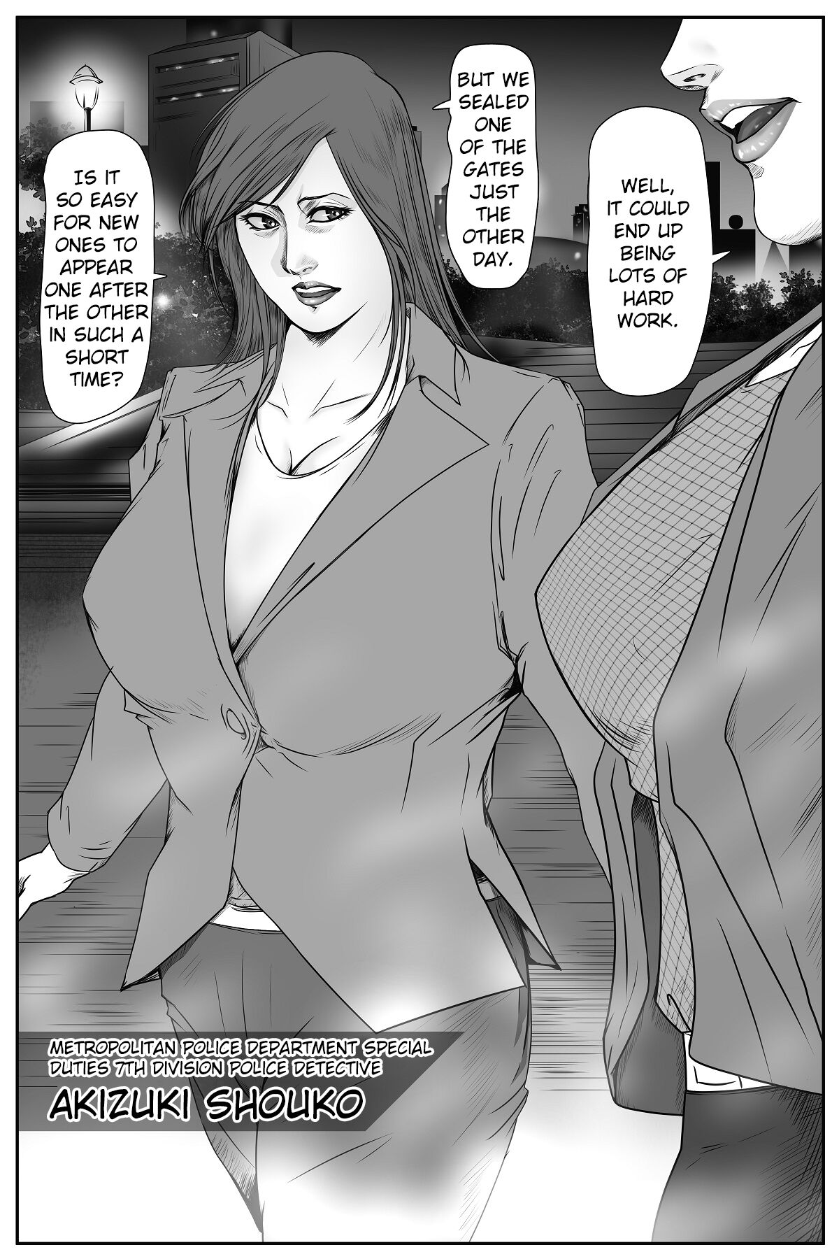 The Devil's Gate: The Night of the Beautiful Female Detective's Fall page 4 full