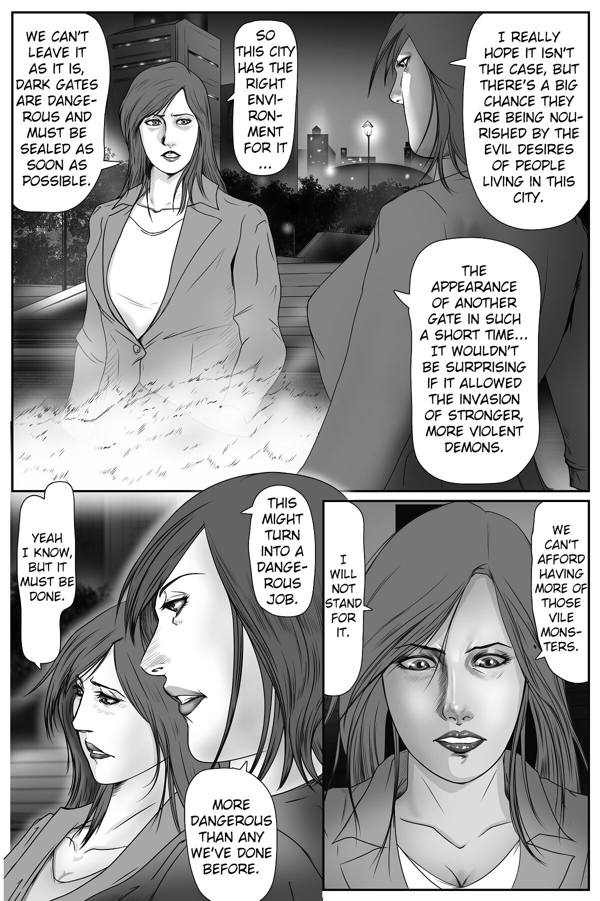 The Devil's Gate: The Night of the Beautiful Female Detective's Fall page 5 full