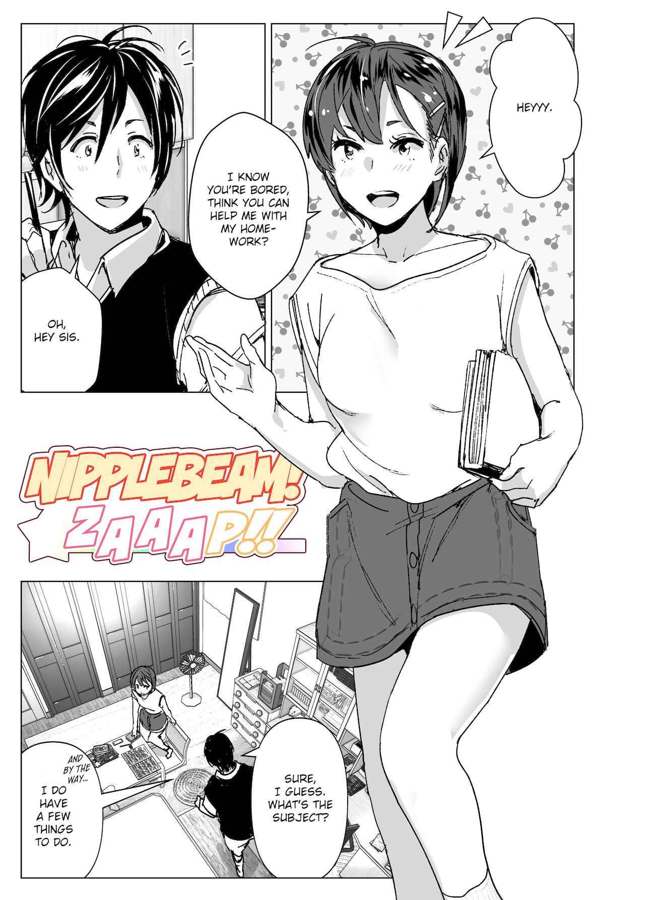 Chikubeam! Bibibibibi!! | Nipple Beam! Zaaap!! page 3 full