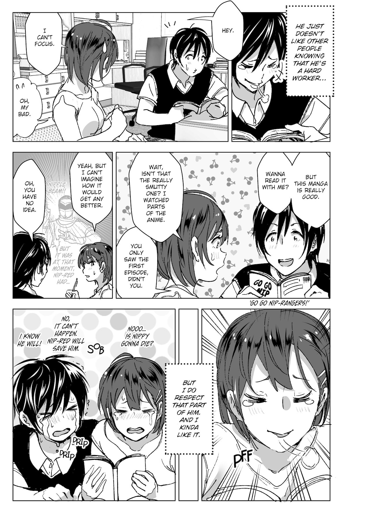 Chikubeam! Bibibibibi!! | Nipple Beam! Zaaap!! page 5 full