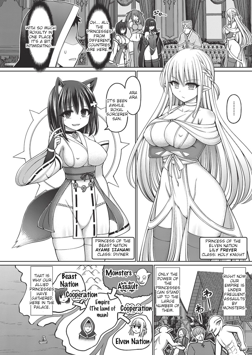 Jujutsushi ni Tensei Shita node Koujo Zenin Dorei ni Shite Mita Ch. 1 | I Was Reincarnated as a Sorcerer, So I Tried to Enslave All the Princesses Ch. 1 page 2 full
