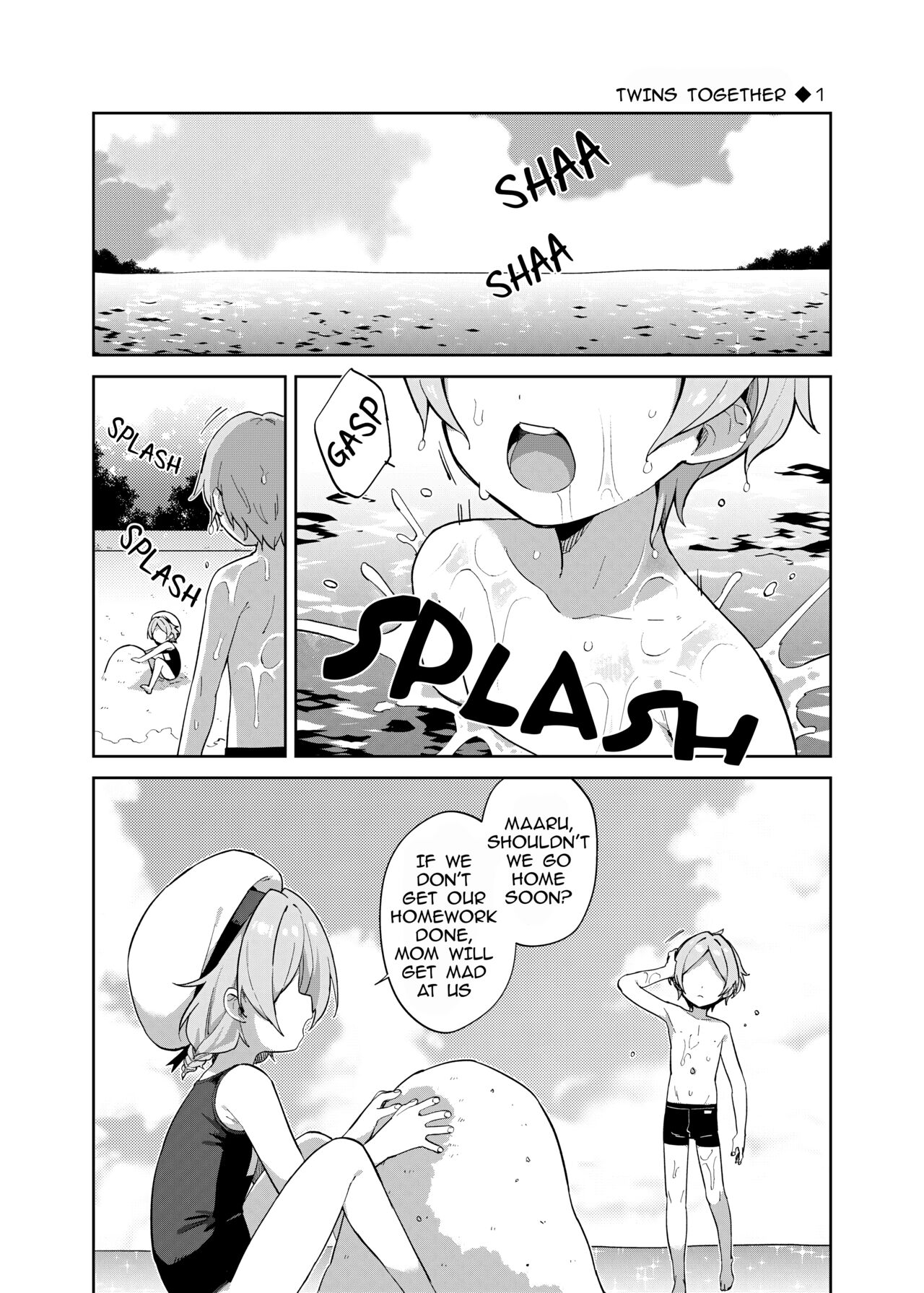 Futari de Futago | Twins Together page 2 full