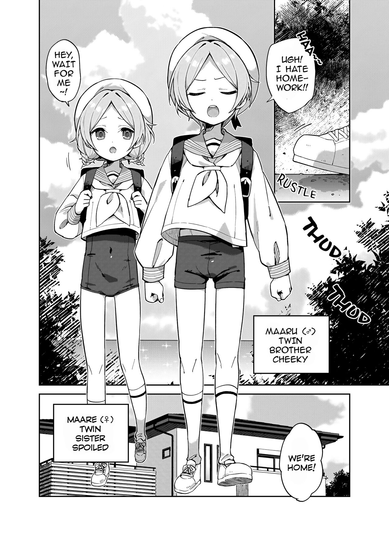 Futari de Futago | Twins Together page 3 full