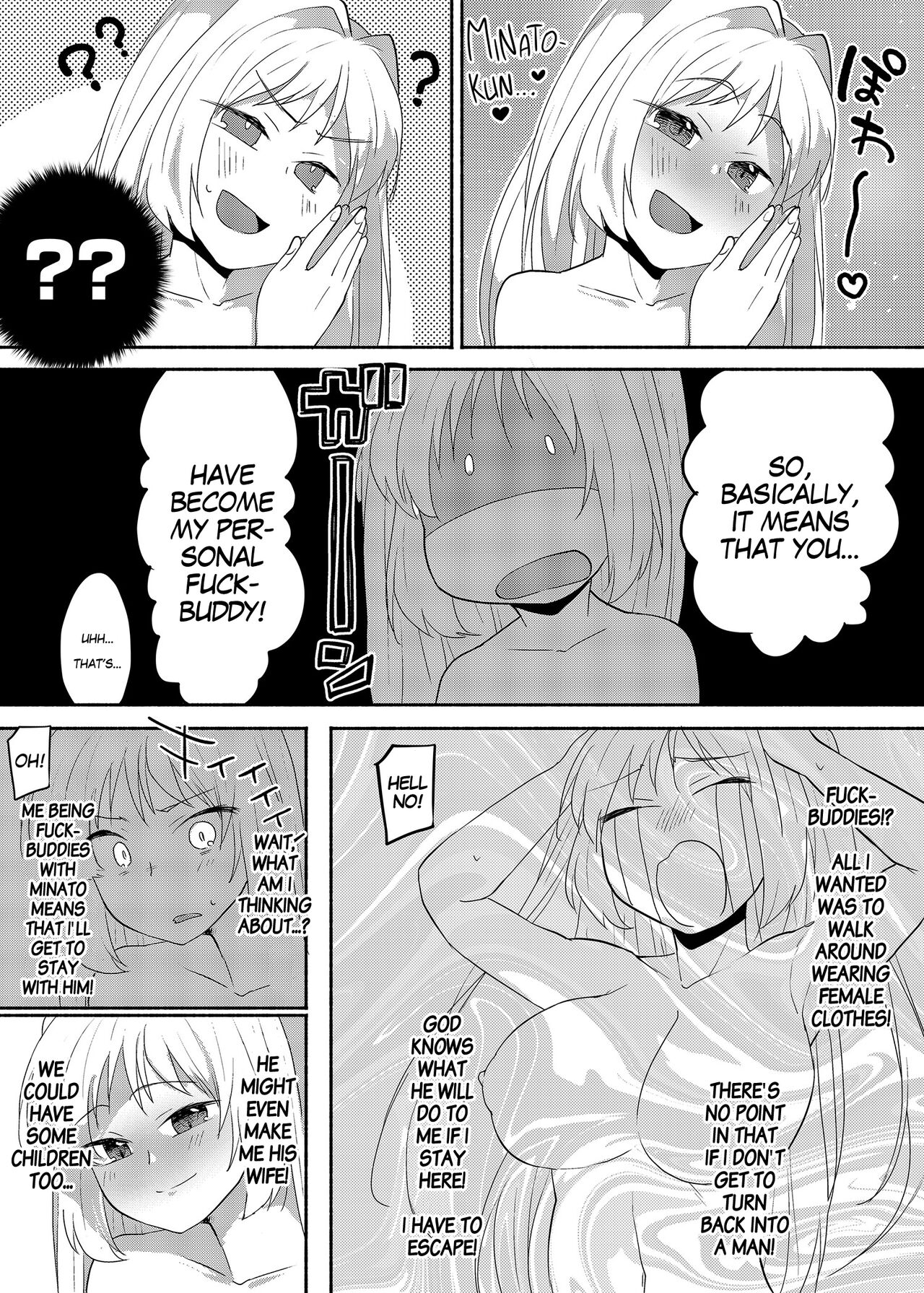 Crossdressing Fetish Gone Out Of Hand Ch 2 page 8 full