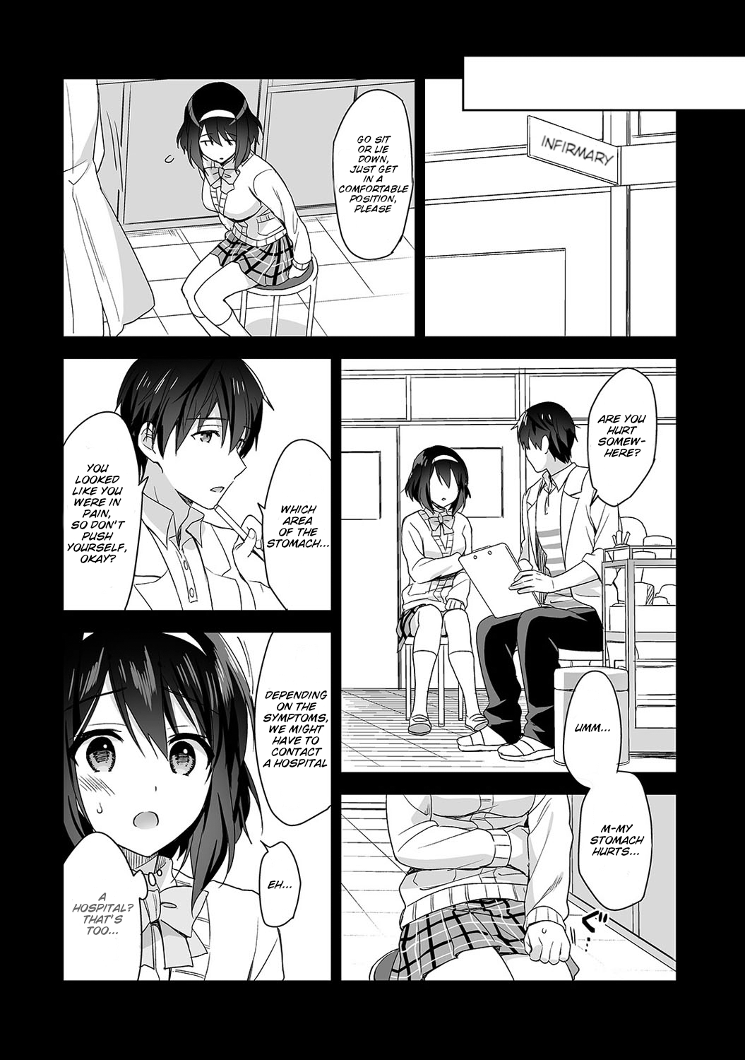 Amayakashi Jouzu no Nagasato-san ~Hokenshitsu de Yoshi Yoshi Ecchi!~ Ch. 3 page 5 full