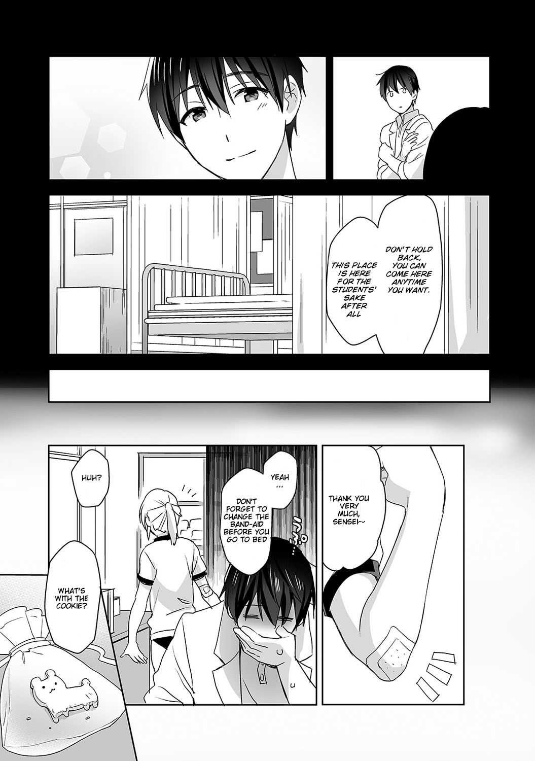 Amayakashi Jouzu no Nagasato-san ~Hokenshitsu de Yoshi Yoshi Ecchi!~ Ch. 3 page 8 full