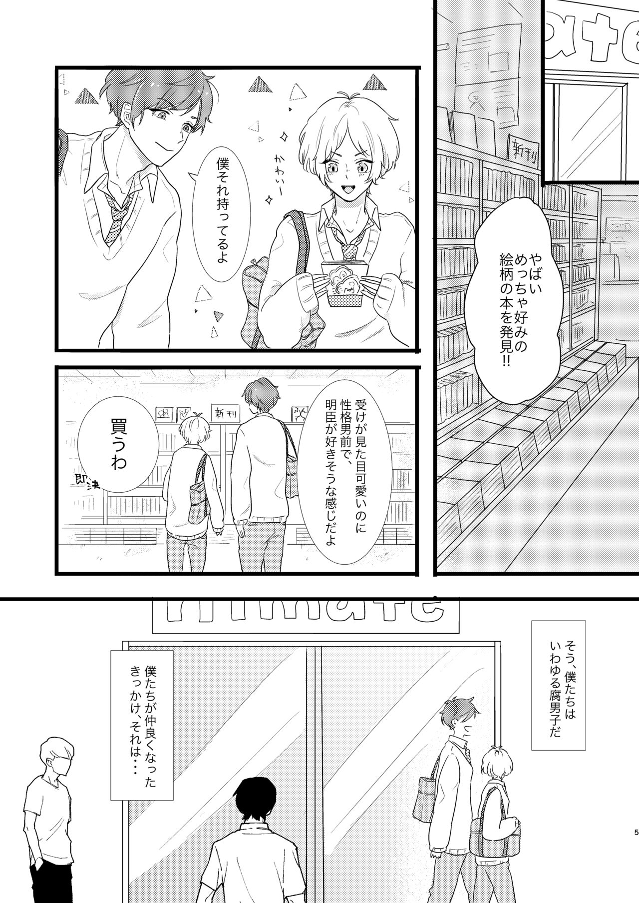 Fudanshi Friends page 3 full