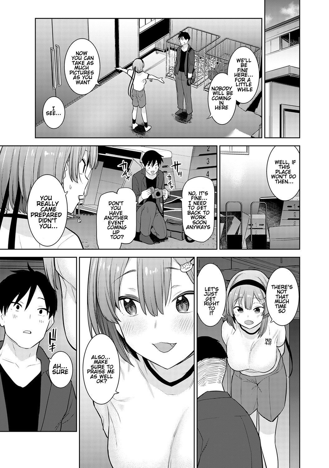 SotsuAl Cameraman to Shite Ichinenkan Joshikou no Event e Doukou Suru Koto ni Natta Hanashi | A Story About How I Ended Up Being A Yearbook Cameraman at an All Girls' School For A Year Ch. 2 page 10 full