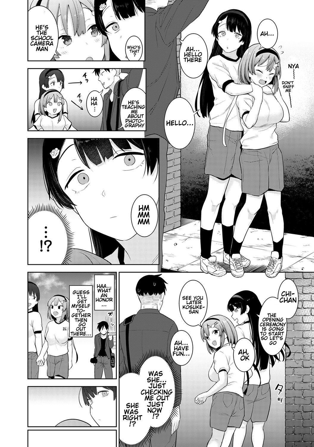 SotsuAl Cameraman to Shite Ichinenkan Joshikou no Event e Doukou Suru Koto ni Natta Hanashi | A Story About How I Ended Up Being A Yearbook Cameraman at an All Girls' School For A Year Ch. 2 page 5 full