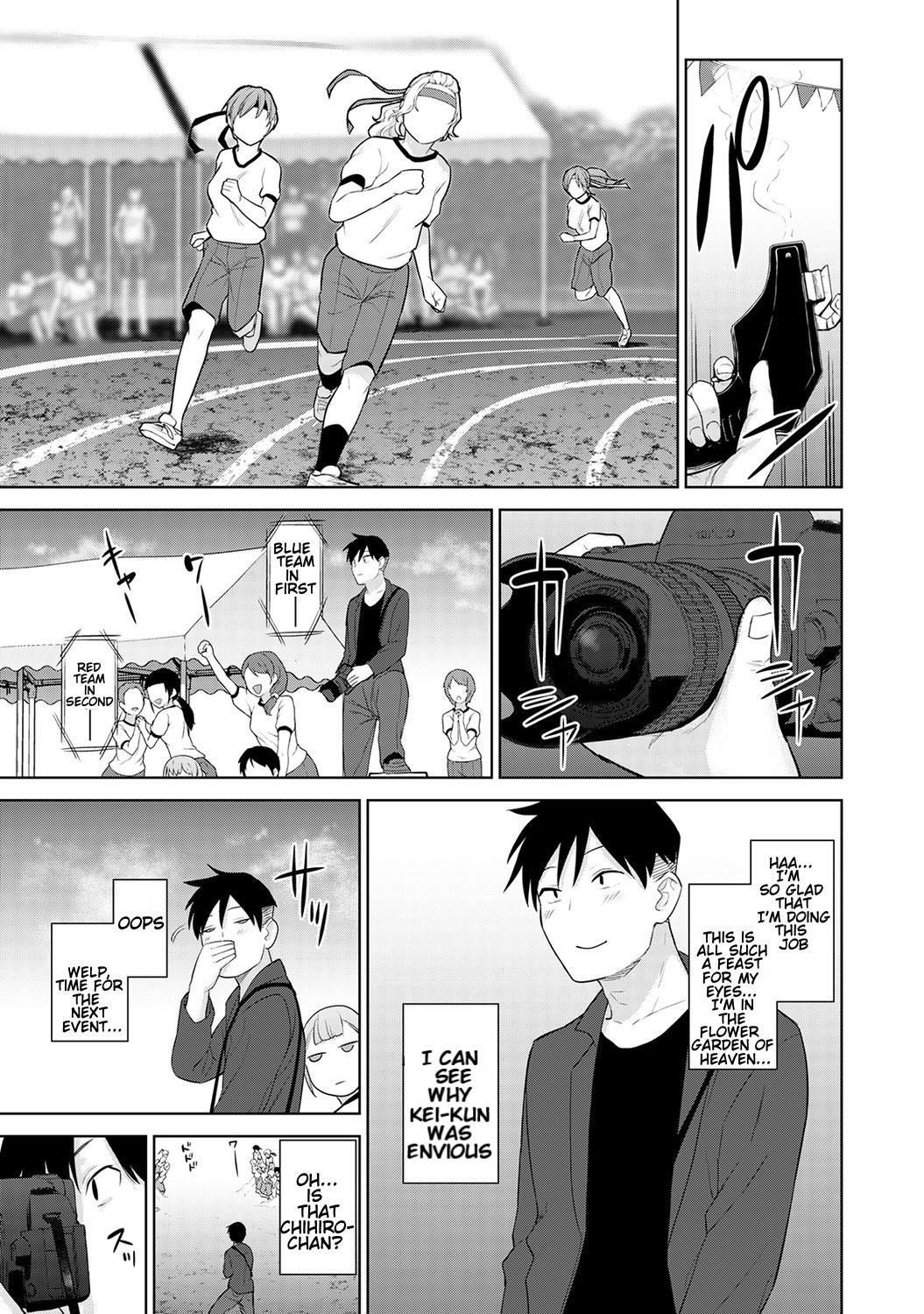 SotsuAl Cameraman to Shite Ichinenkan Joshikou no Event e Doukou Suru Koto ni Natta Hanashi | A Story About How I Ended Up Being A Yearbook Cameraman at an All Girls' School For A Year Ch. 2 page 6 full