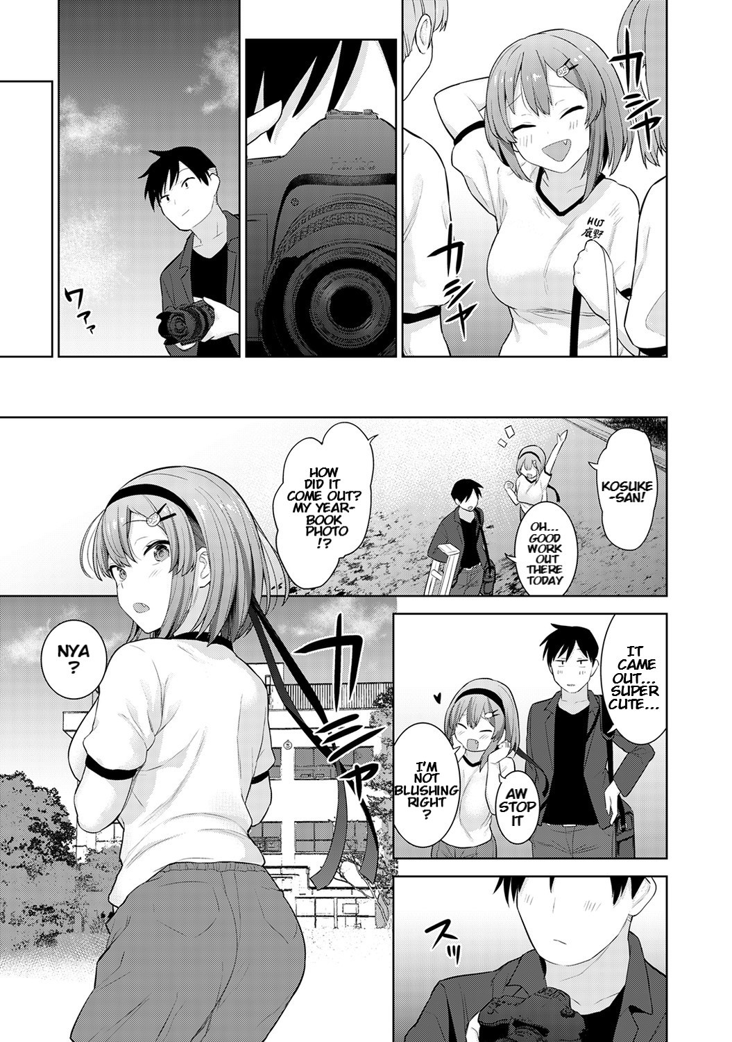 SotsuAl Cameraman to Shite Ichinenkan Joshikou no Event e Doukou Suru Koto ni Natta Hanashi | A Story About How I Ended Up Being A Yearbook Cameraman at an All Girls' School For A Year Ch. 2 page 8 full