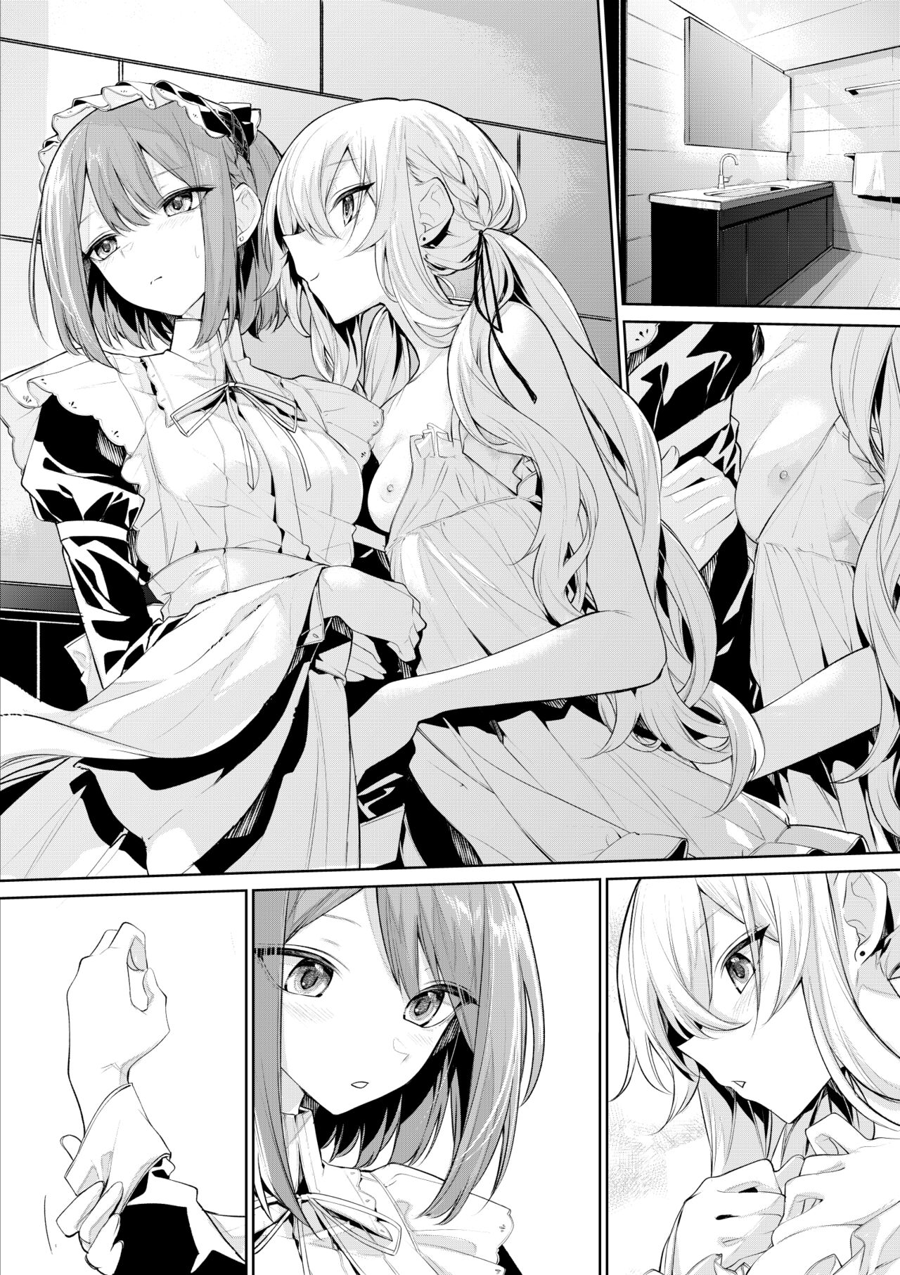 Maid-san ni Doushitemo Osowaretai Ojou-sama to, Yuuwaku ni Katenai Maid-san page 8 full