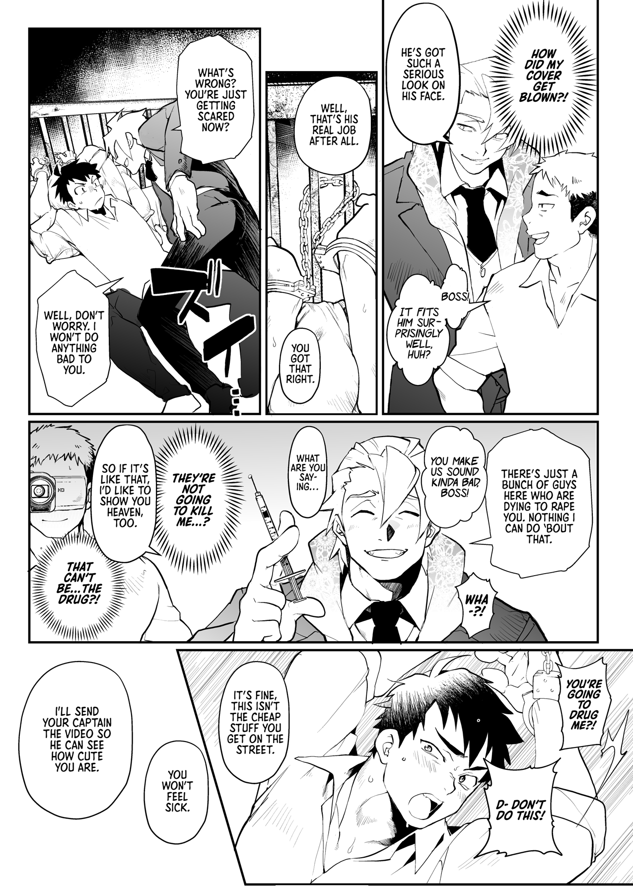Keikan Ryoujoku ~Sennyuu Sousa de Shoutai ga Barete...~ | Rape of a Police Officer page 5 full