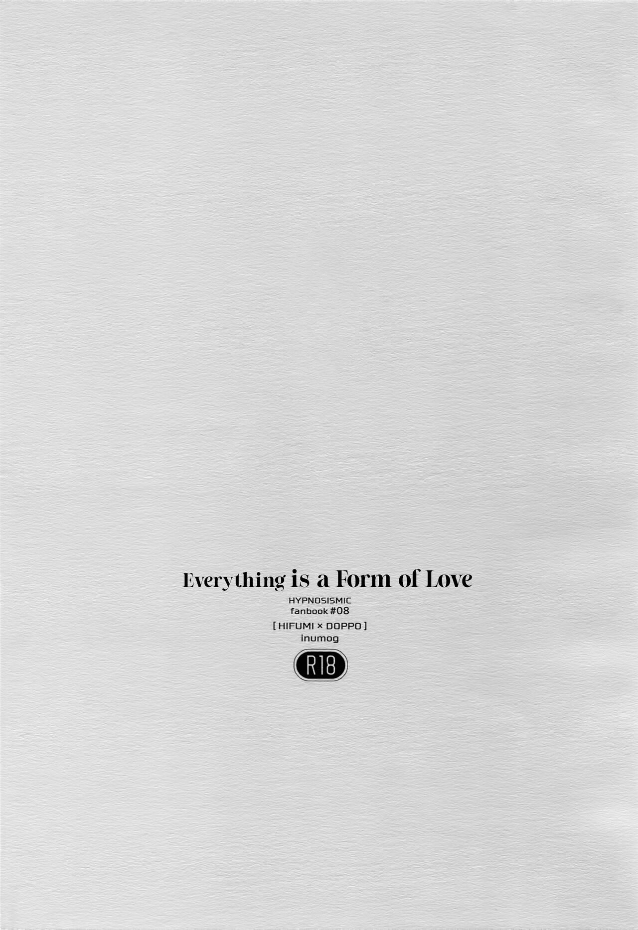 Zenbu, Ai no Katachi | Everything is a Form of Love page 2 full