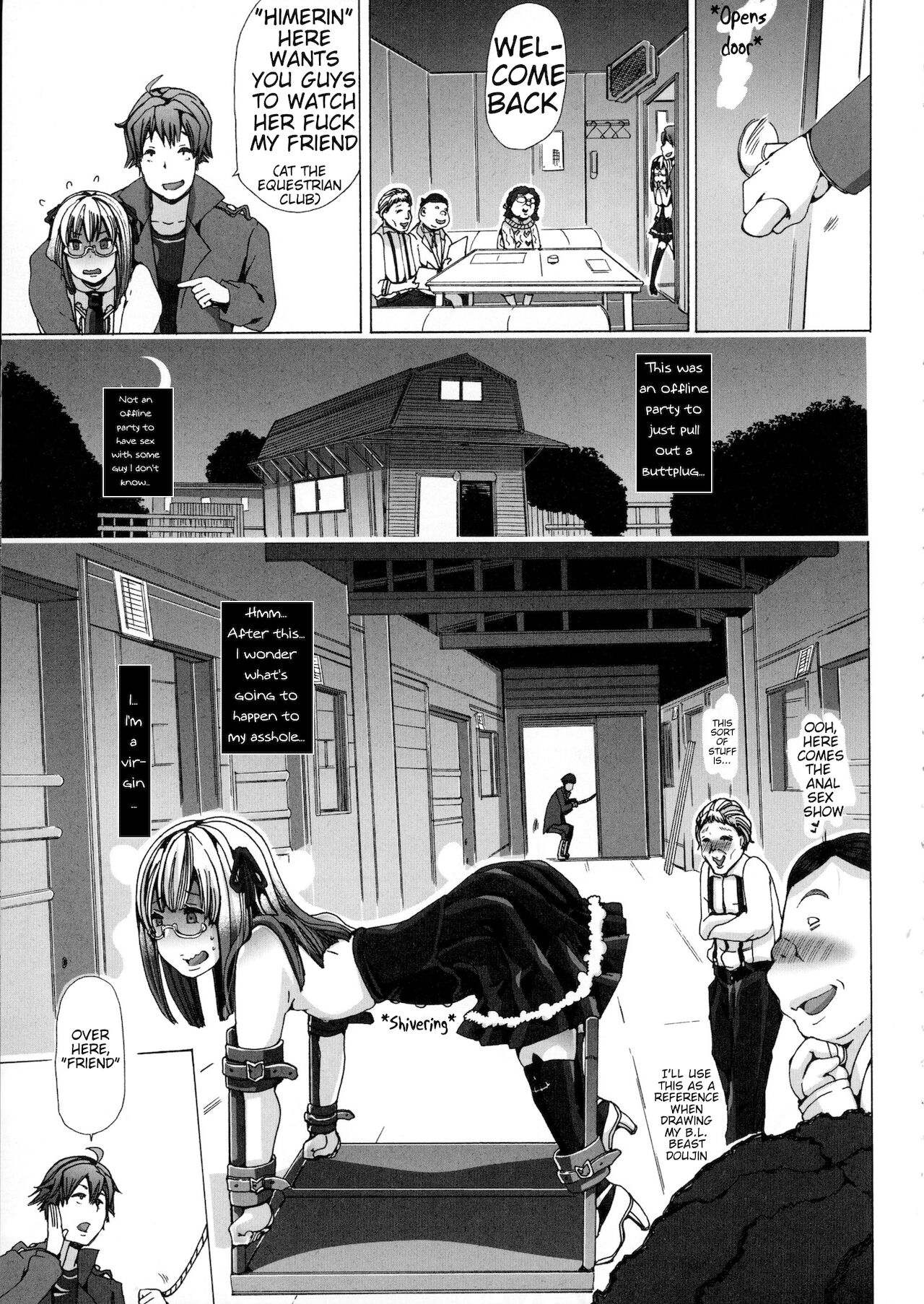 Bestiality☆Crushing the Otaku Circle Princess|Juukan WotaCir no Hime Tsubushi! page 5 full