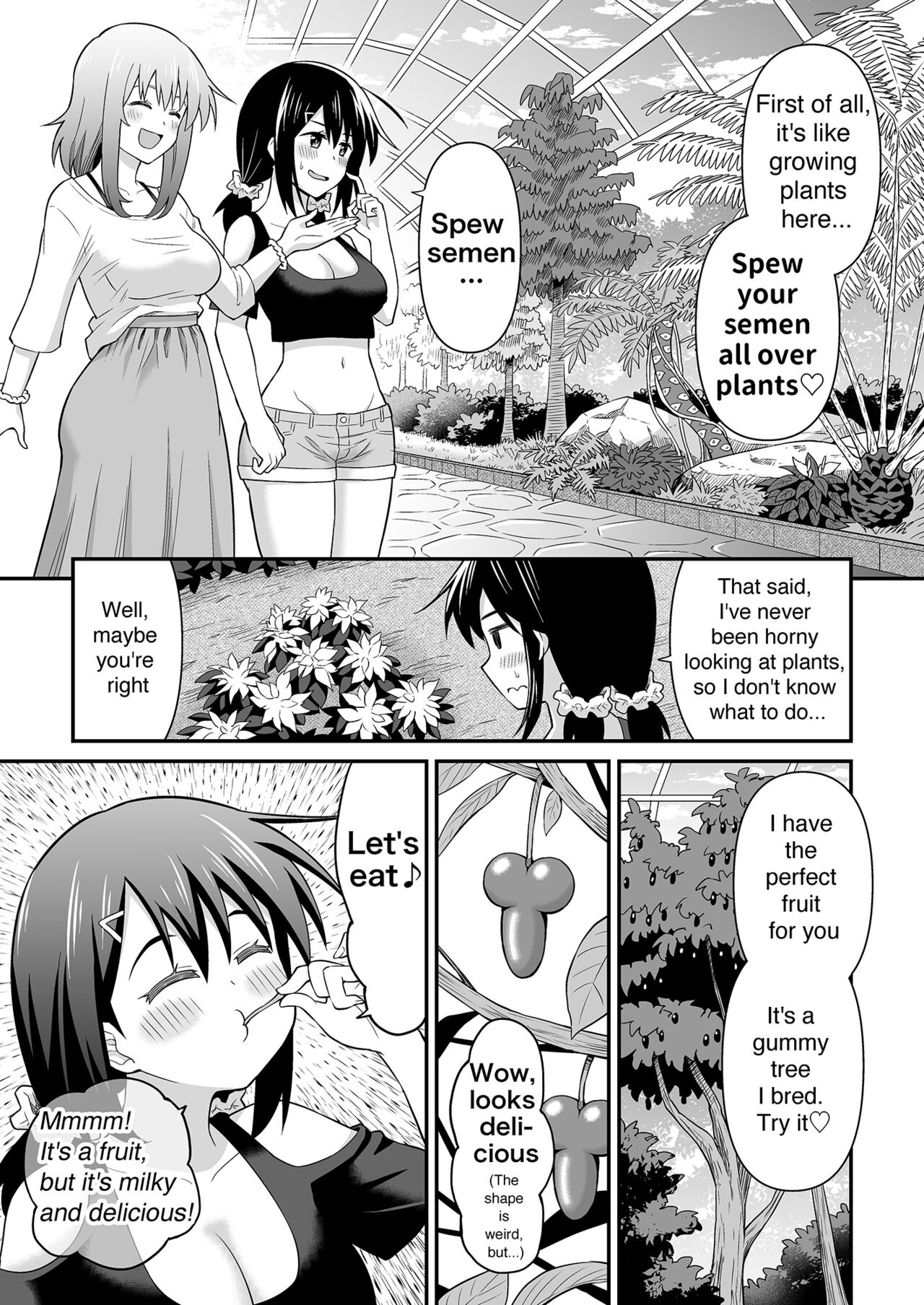 Futanari Maki-chan Shokubutsuen-hen page 4 full