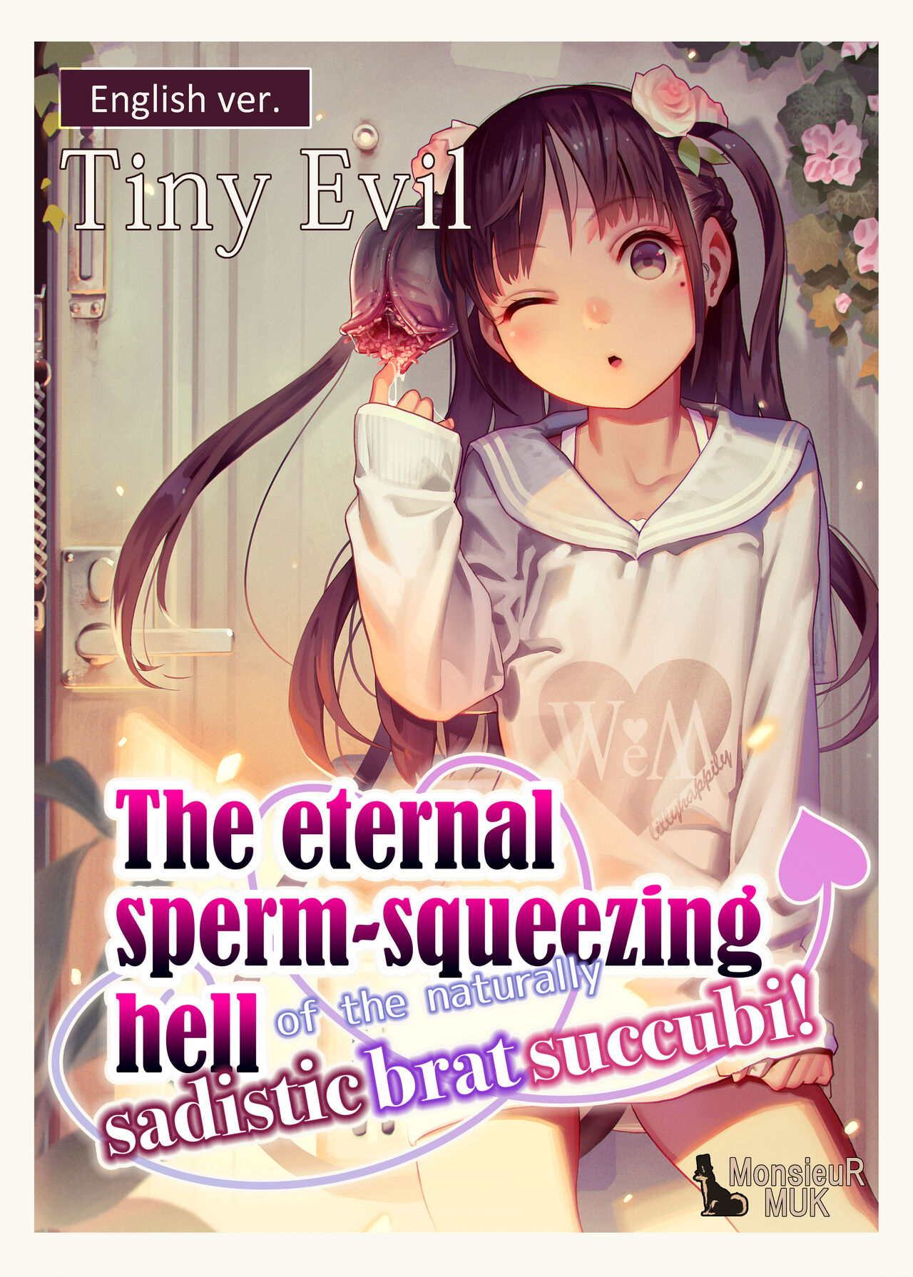Koi Shita Shoujo ni Ochinchin Ijirarete Kokoro o Rape Sareru Hon | The eternal sperm-squeezing hell of the naturally sadistic brat succubi! page 1 full