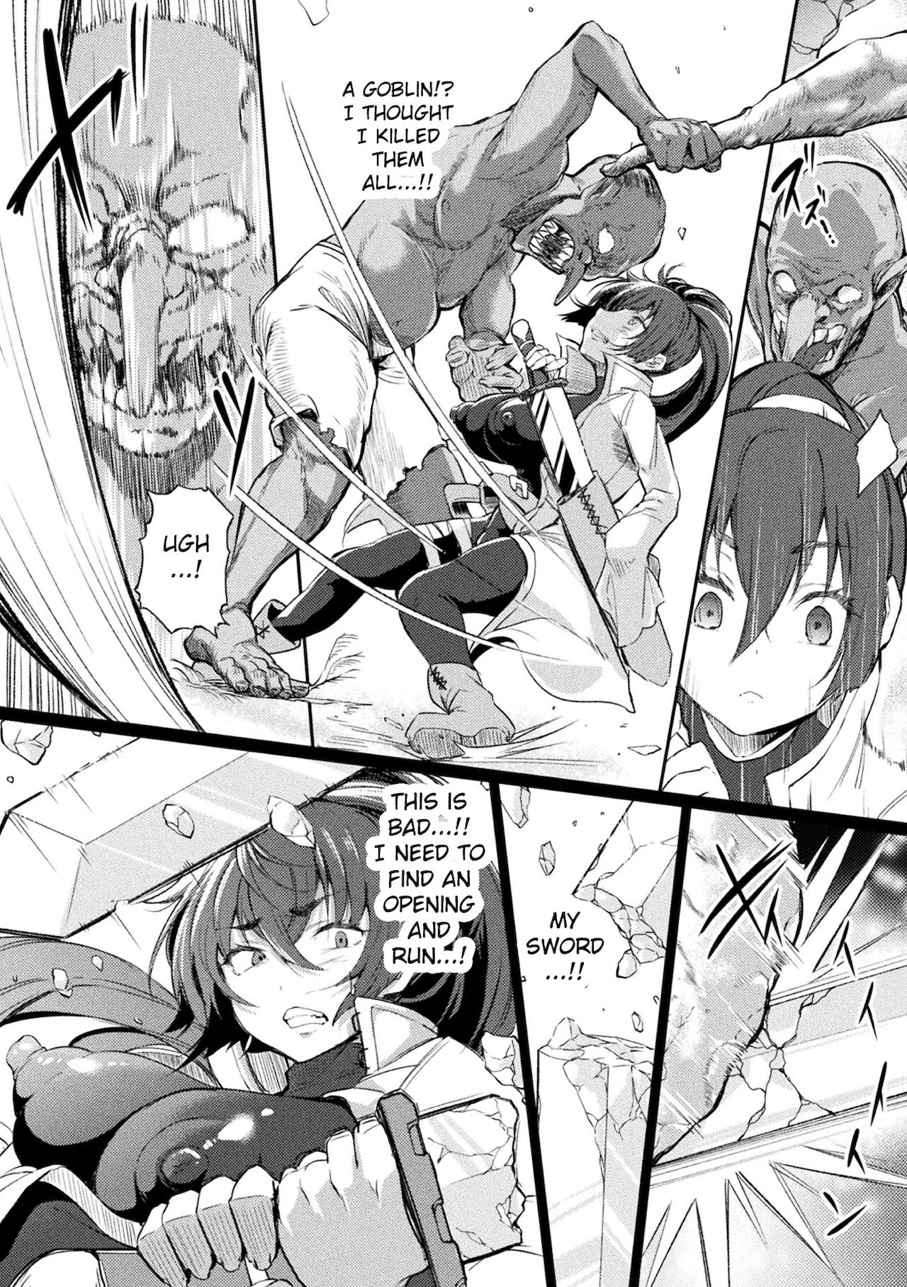 Igyou no Sanagi ~Goblin ni Haiboku Shita Nyotaika Senshi no Matsuro~ page 8 full