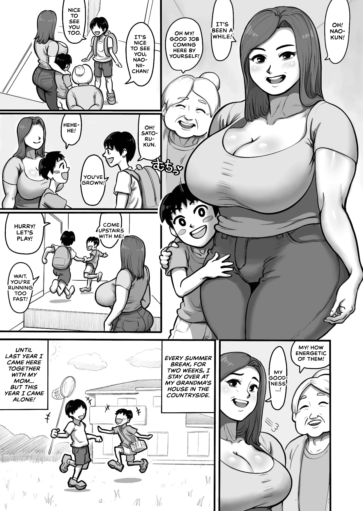 Shinseki no Ko to Koubi Suru Bakunyuu Oba | Extremely Busty Aunt Mates With Relative's Kid page 2 full