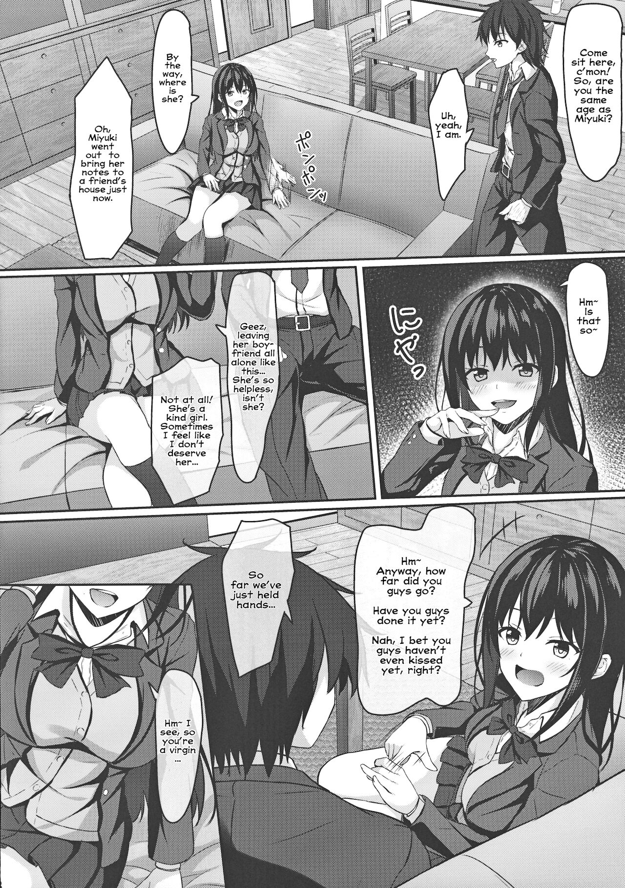Chuugaku 1-nen no Boku to Koibito no jk no Onee-chan | First year middle schooler me and my girlfriend jk's big sister page 7 full