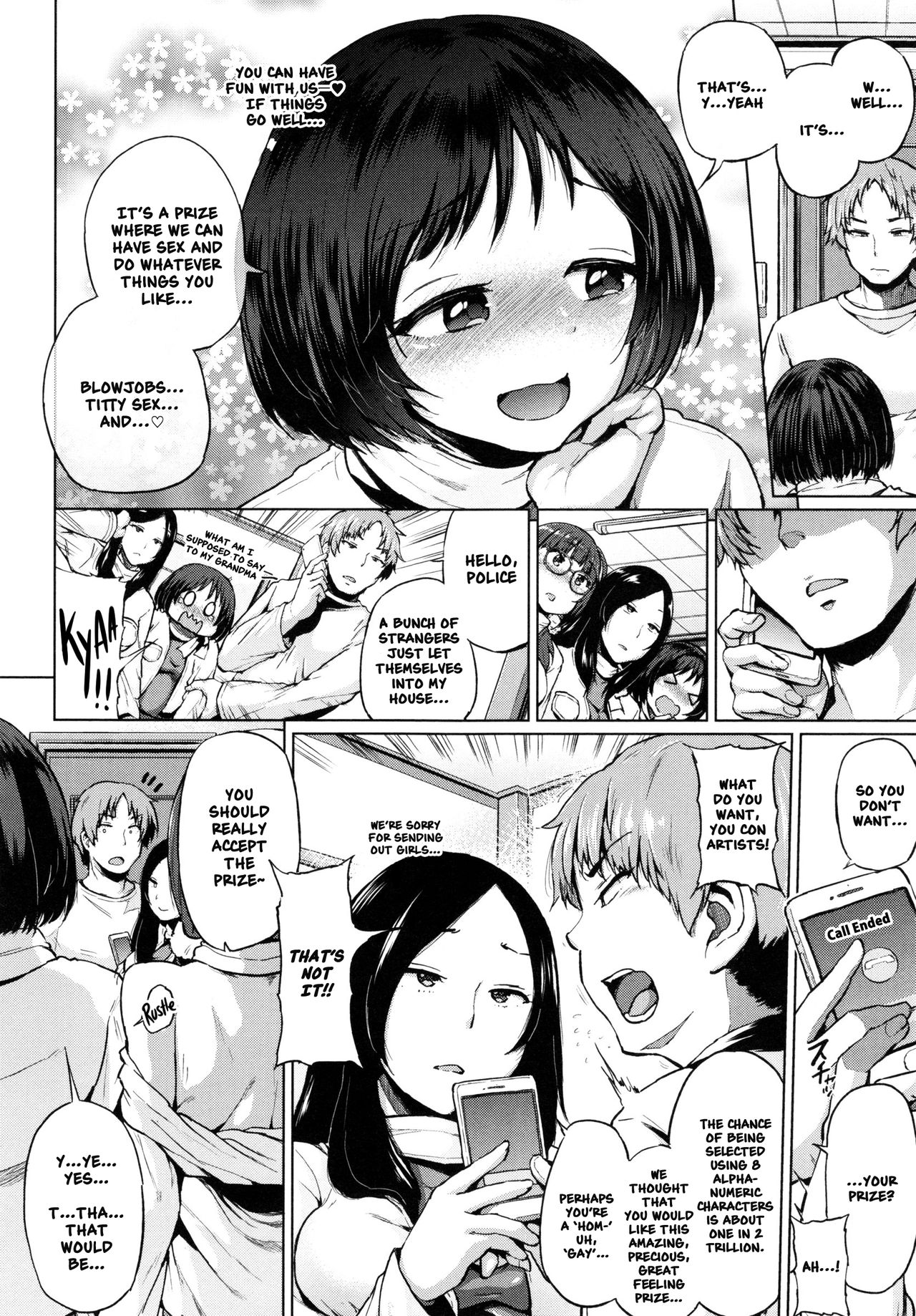 Tousen!! S・E・X★girls ~Anata no Ouchi de Pakorimasu~ | Winner!! S・E・X★girls ~We'll Fuck at Your Home~ page 4 full
