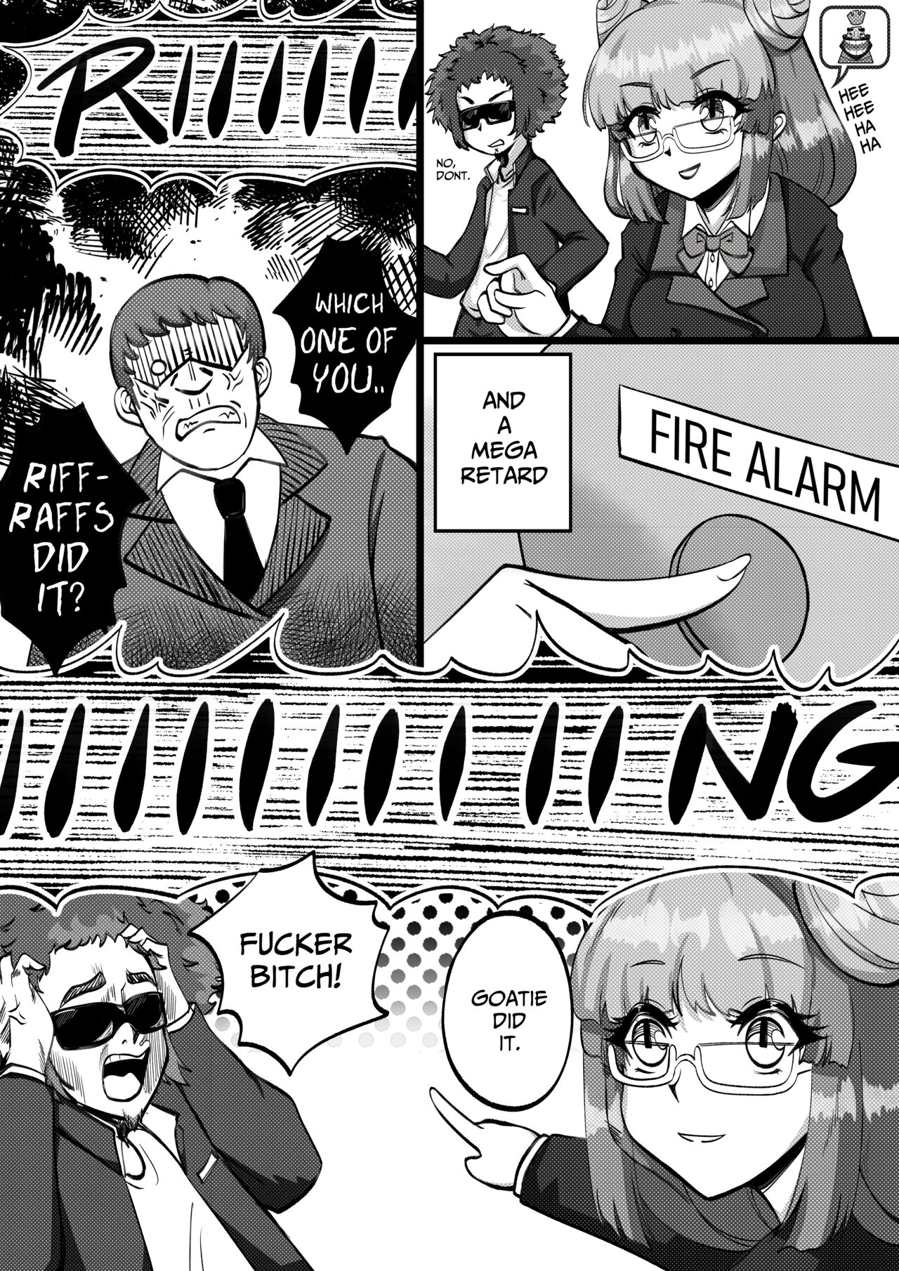 The Retarded President Put me up in a Different kind of Detention page 4 full