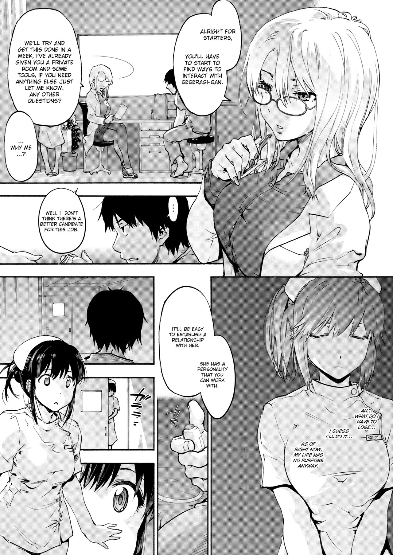 Miyasaka Byouin - Yasashii Seseragi-san | Miyasaka Hospital - The Kind Seseragi-san page 4 full