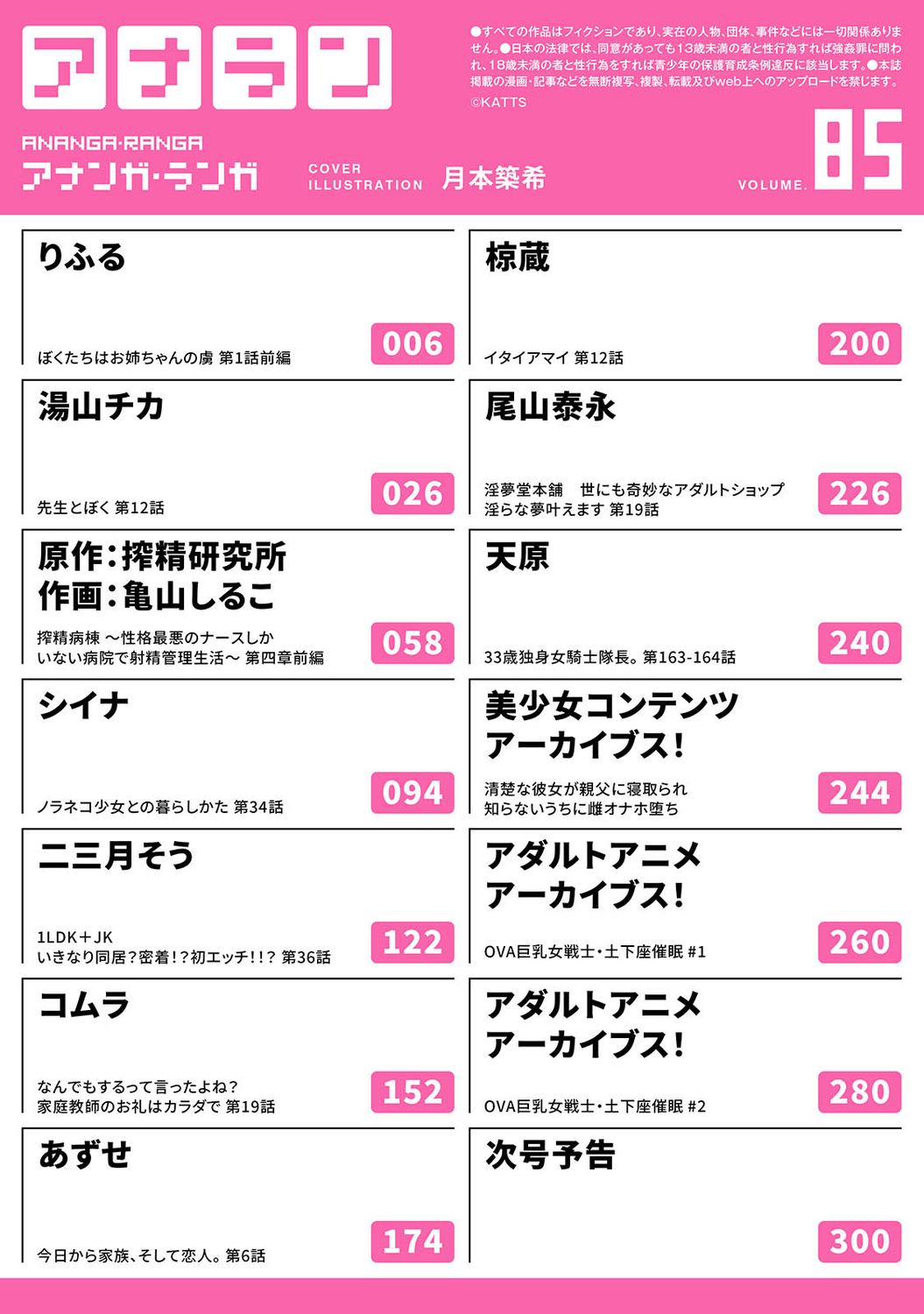 COMIC Ananga Ranga Vol. 85 page 3 full