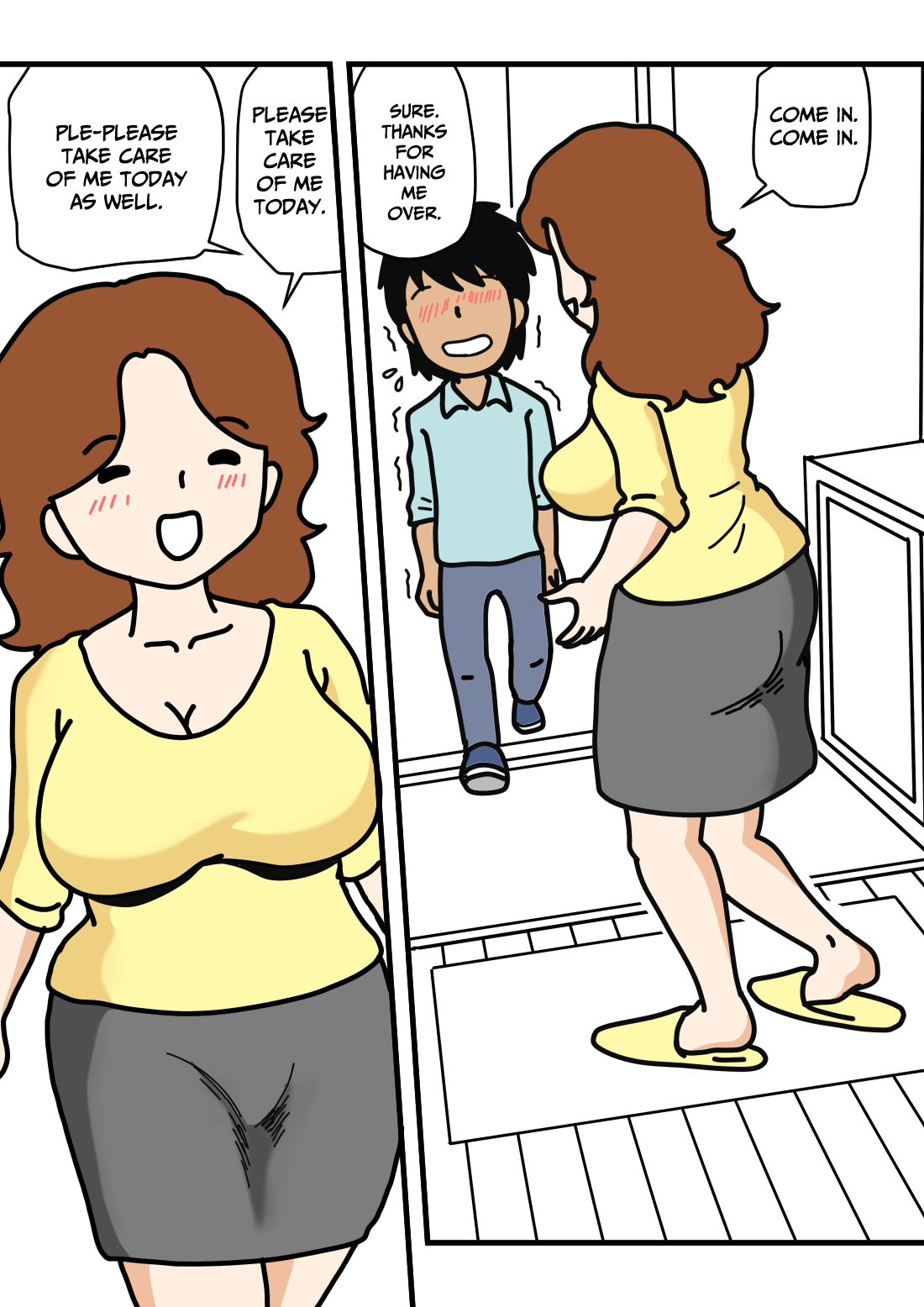 Mob-kao no Koushoku Danchizuma-tachi 2 Akogare no Hitozuma Yuriko-san | Mob-faced Slutty Apartment Wives 2 Yuriko, the Married Woman of My Dreams page 10 full