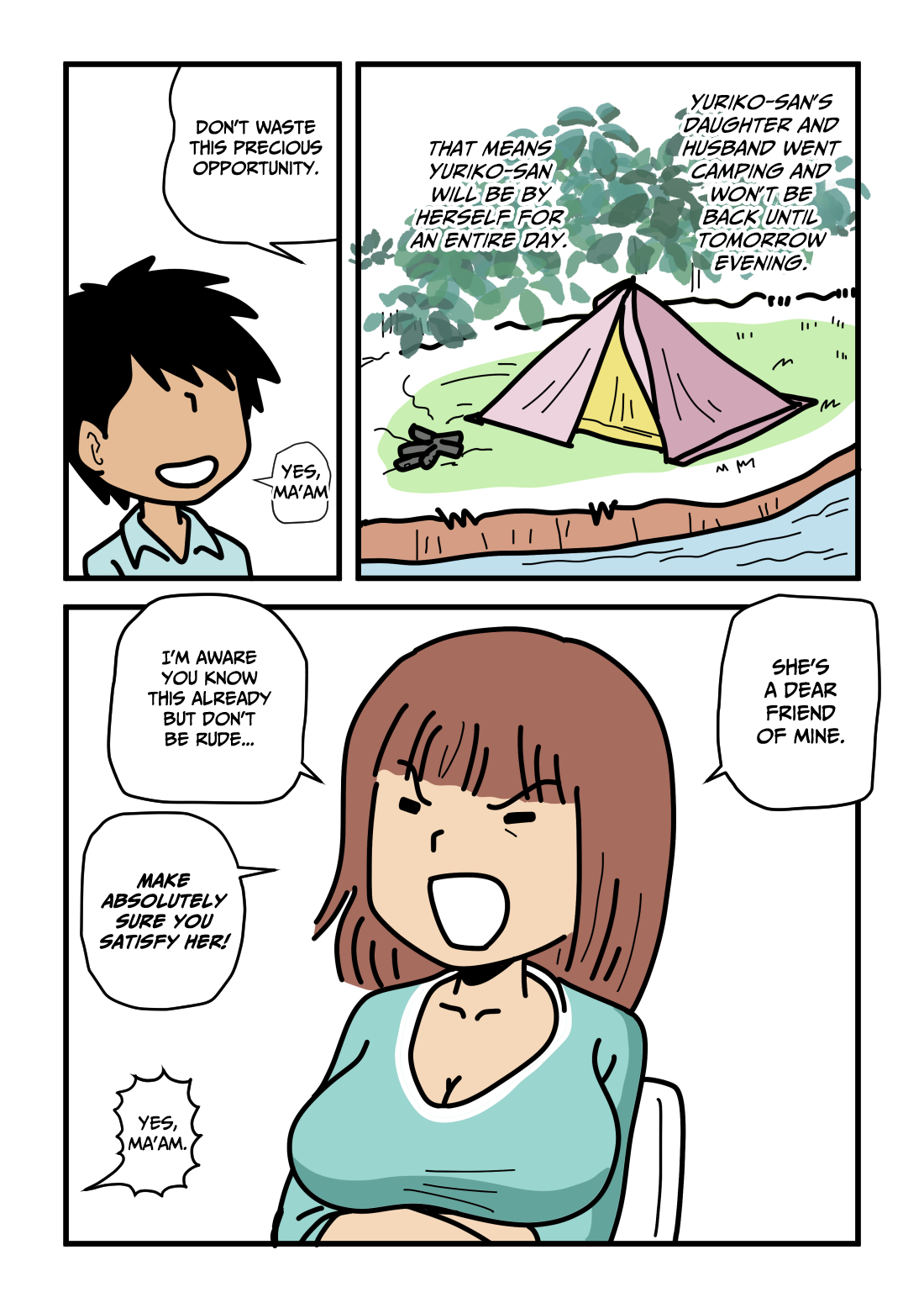 Mob-kao no Koushoku Danchizuma-tachi 2 Akogare no Hitozuma Yuriko-san | Mob-faced Slutty Apartment Wives 2 Yuriko, the Married Woman of My Dreams page 6 full