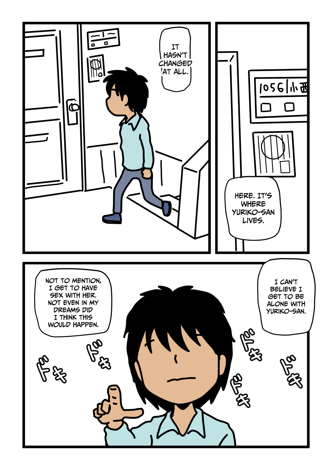 Mob-kao no Koushoku Danchizuma-tachi 2 Akogare no Hitozuma Yuriko-san | Mob-faced Slutty Apartment Wives 2 Yuriko, the Married Woman of My Dreams page 8 full