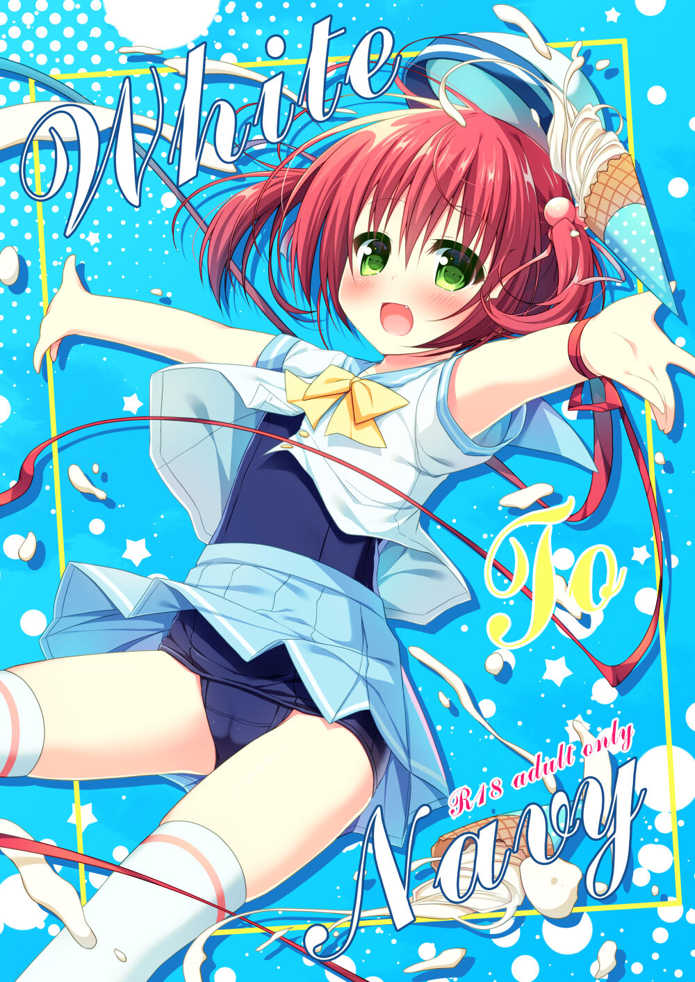 White to Navy page 1 full