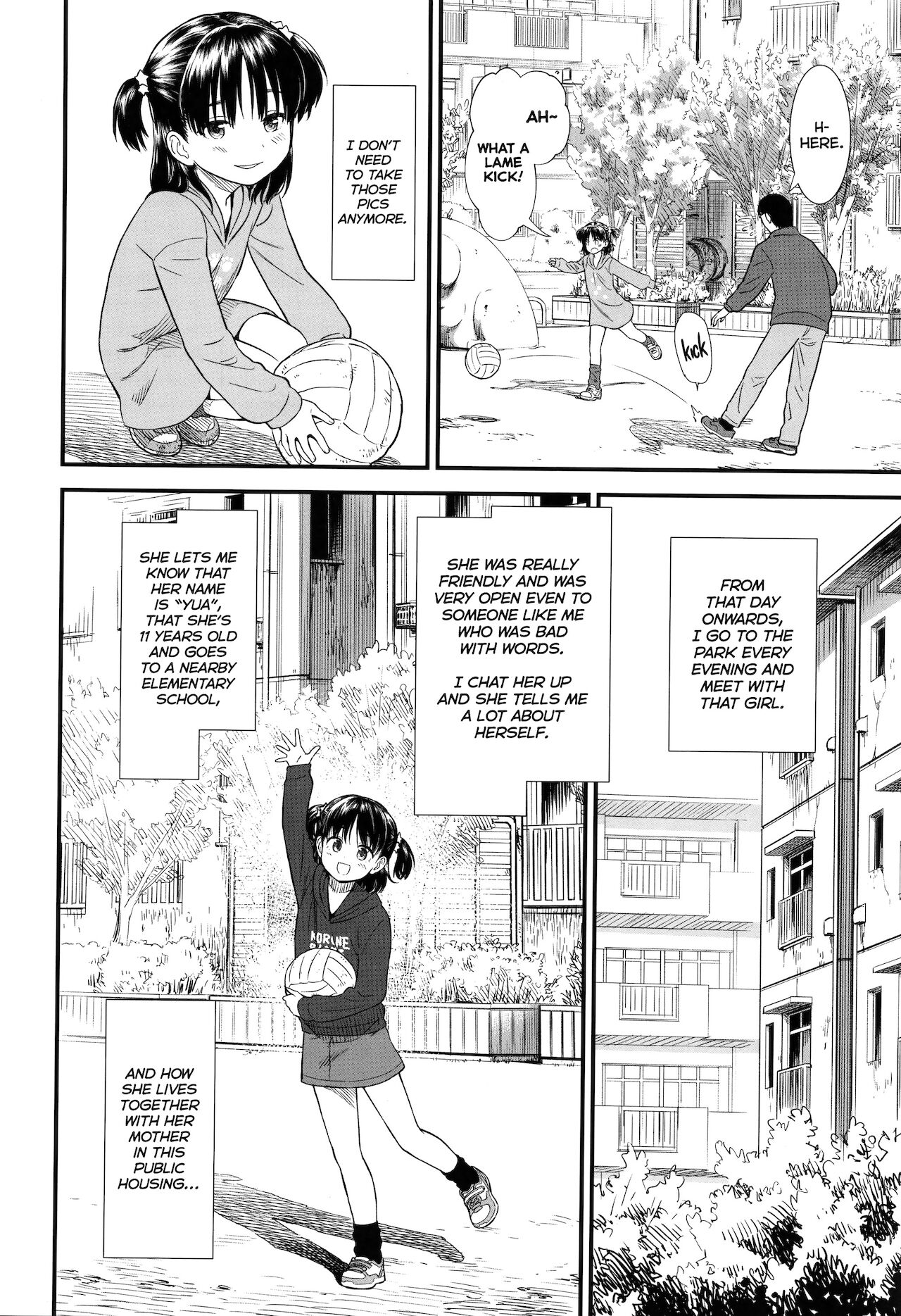 Danchi no Yua-chan｜Yua From the Apartment page 4 full