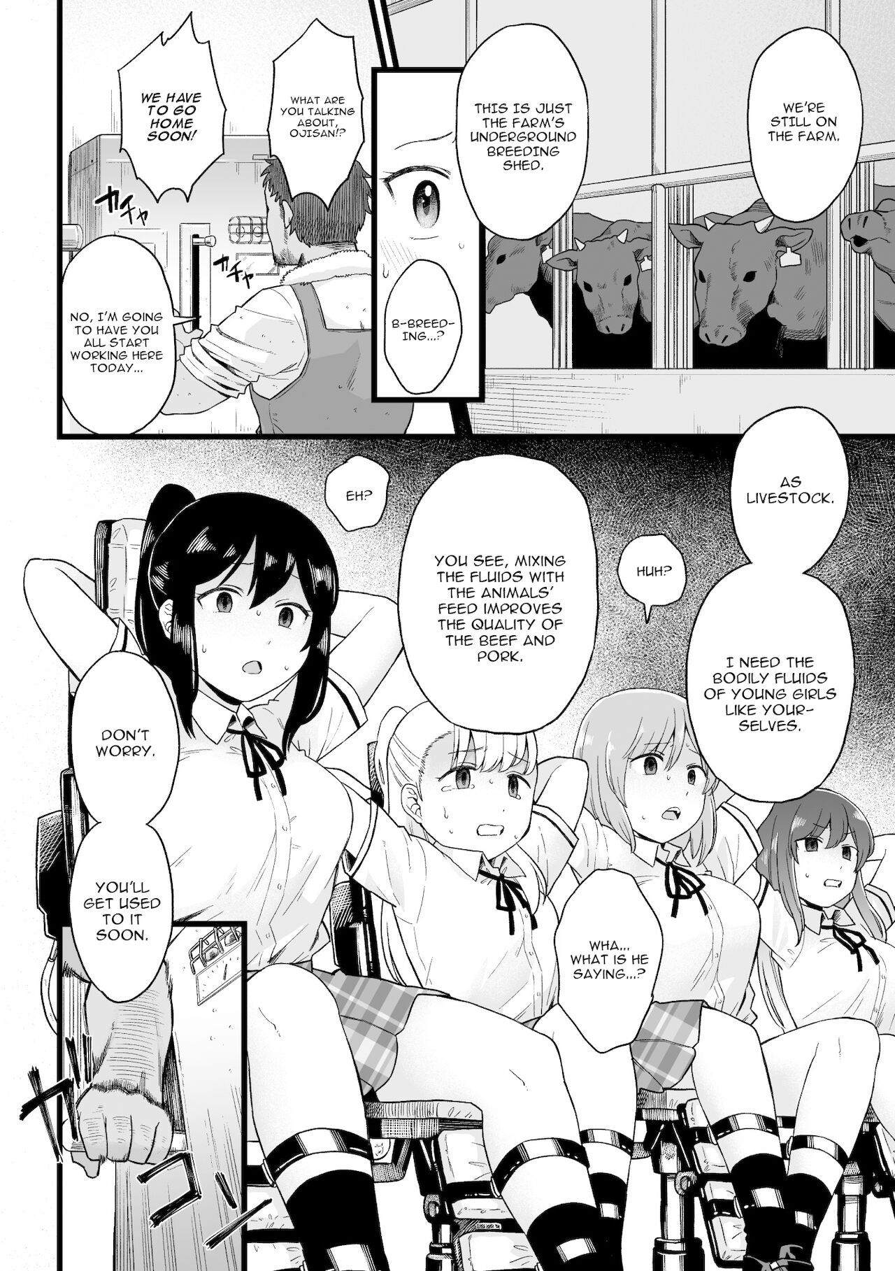 Raised as Livestock || Oishii Kachiku ni Sodatsu made page 2 full