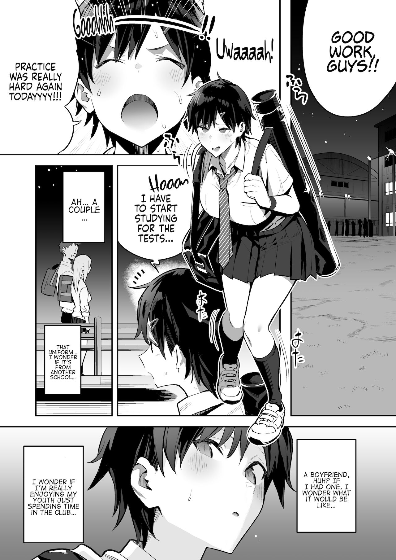 Kenkou Yuuryou Boyish Shoujo Papakatsu o suru. | Healthy Boyish Girl Does Compensated Dating. page 3 full