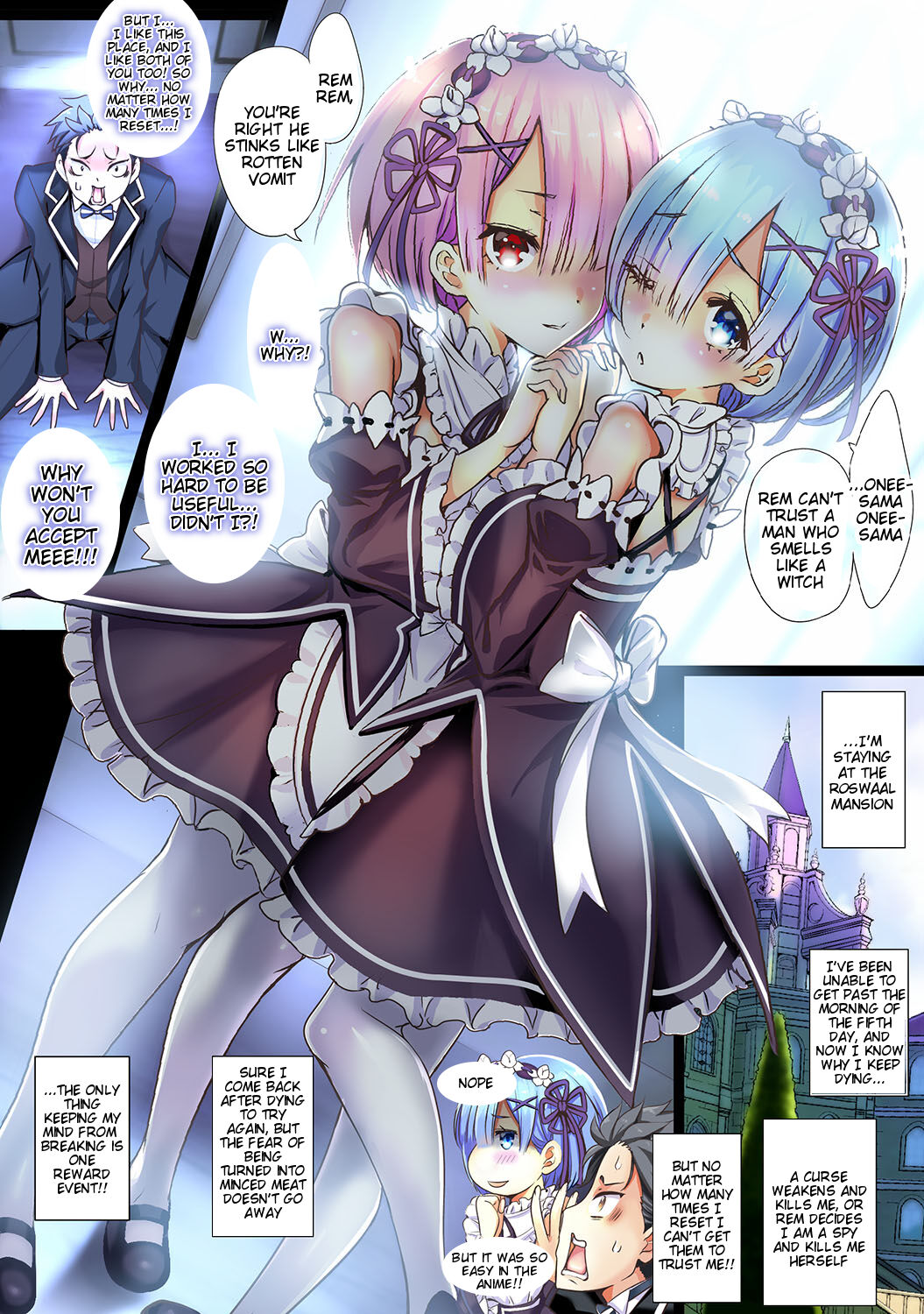 Re:Zero nara Mou Kirawarete mo Hameochi Suru made Rape page 3 full