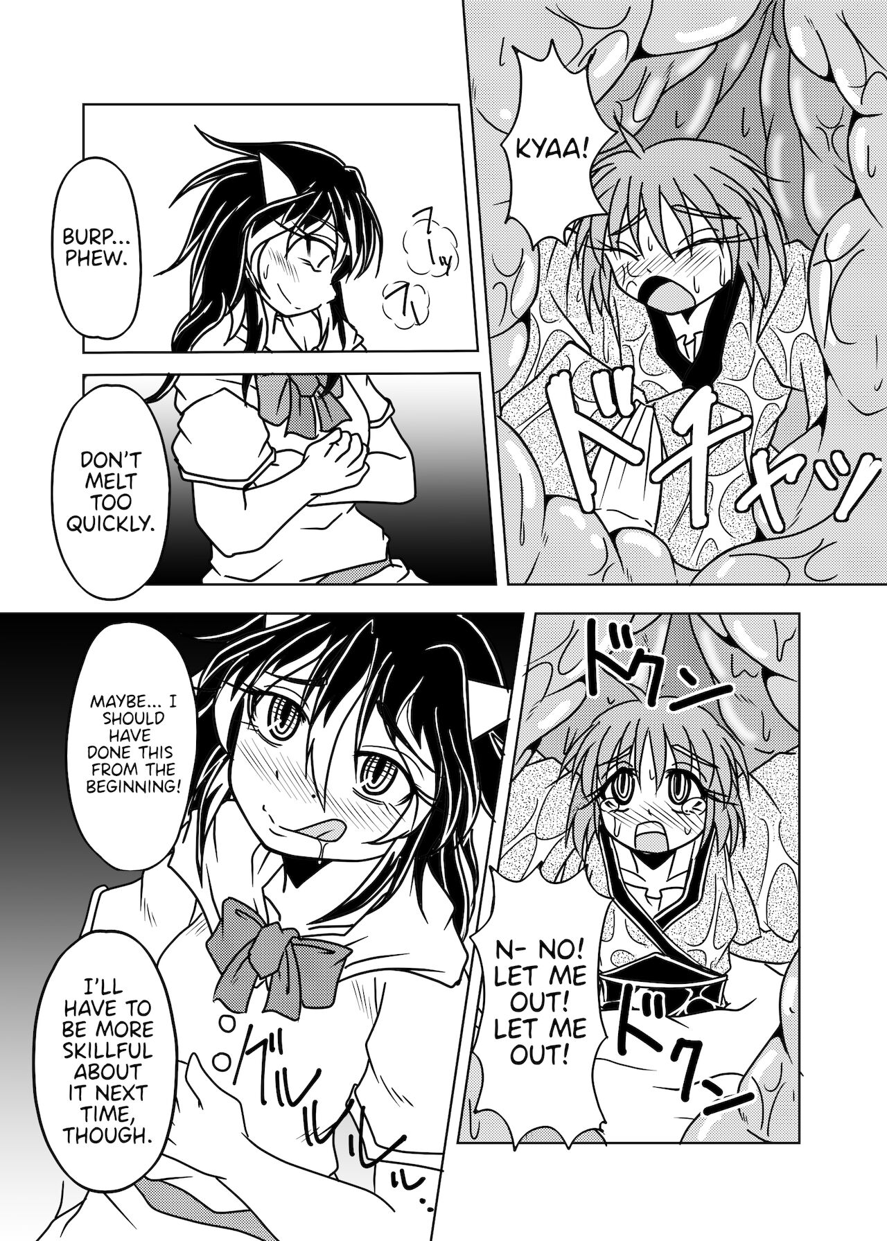 Seija x Shinmyoumaru Vore Manga page 4 full