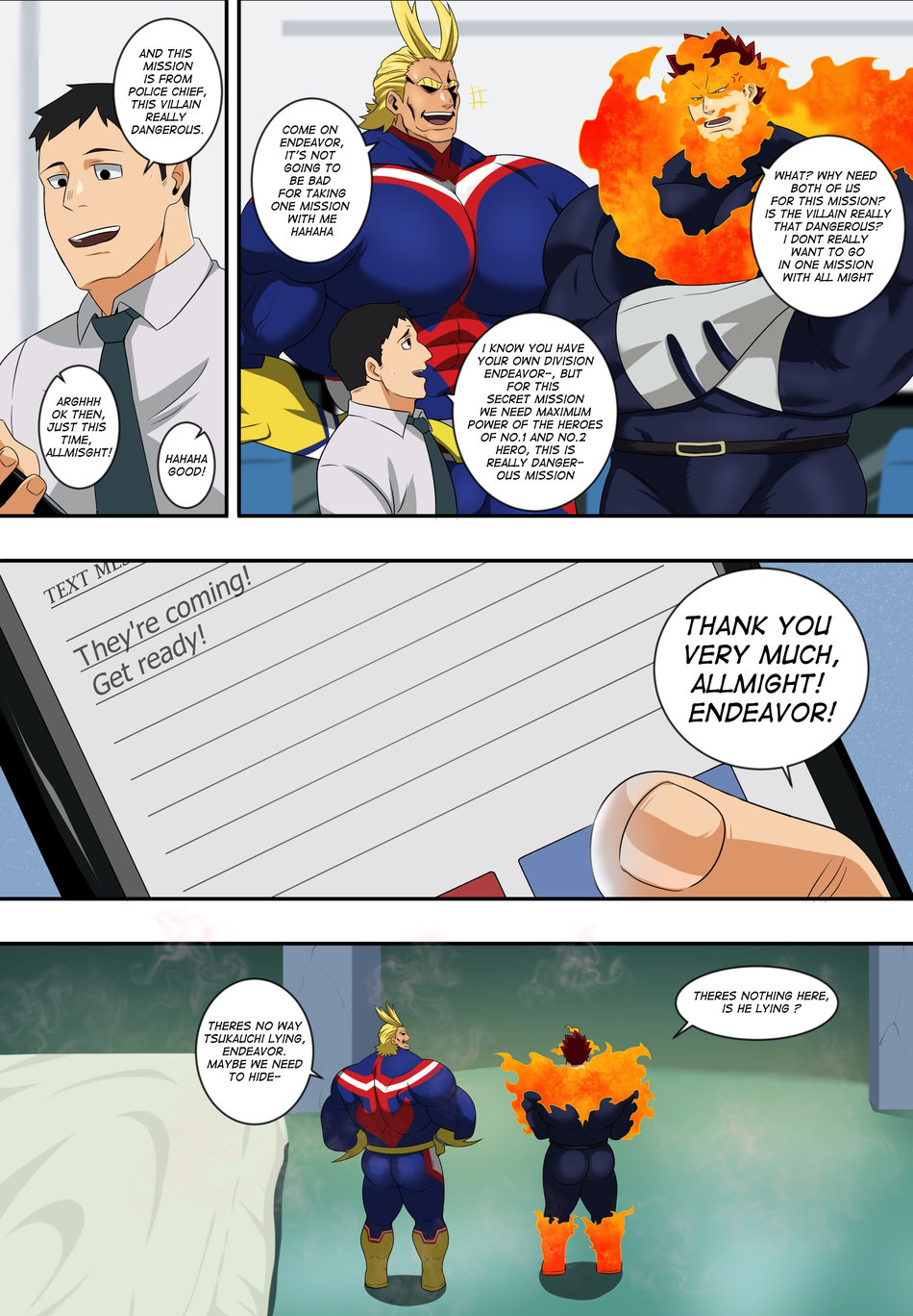 Secret Mission for Top Heroes – My Hero Academia dj page 3 full