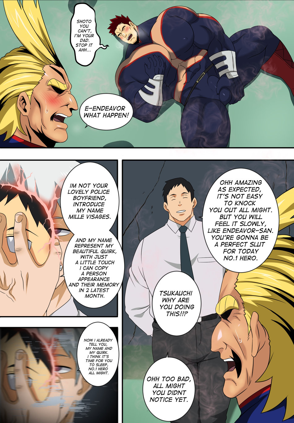 Secret Mission for Top Heroes – My Hero Academia dj page 5 full