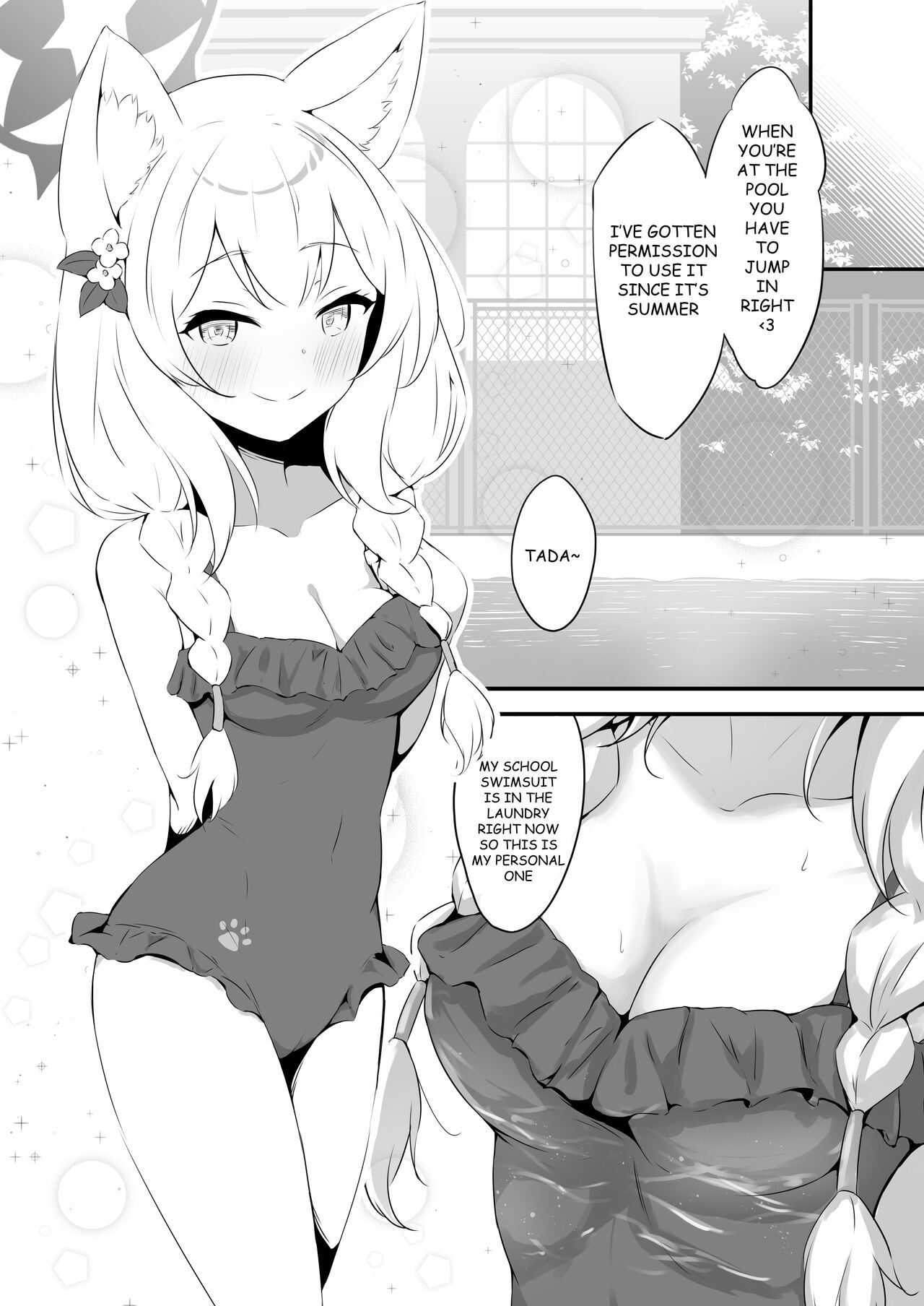 Mari to Poolside de Amaetari Amayakashitari page 7 full