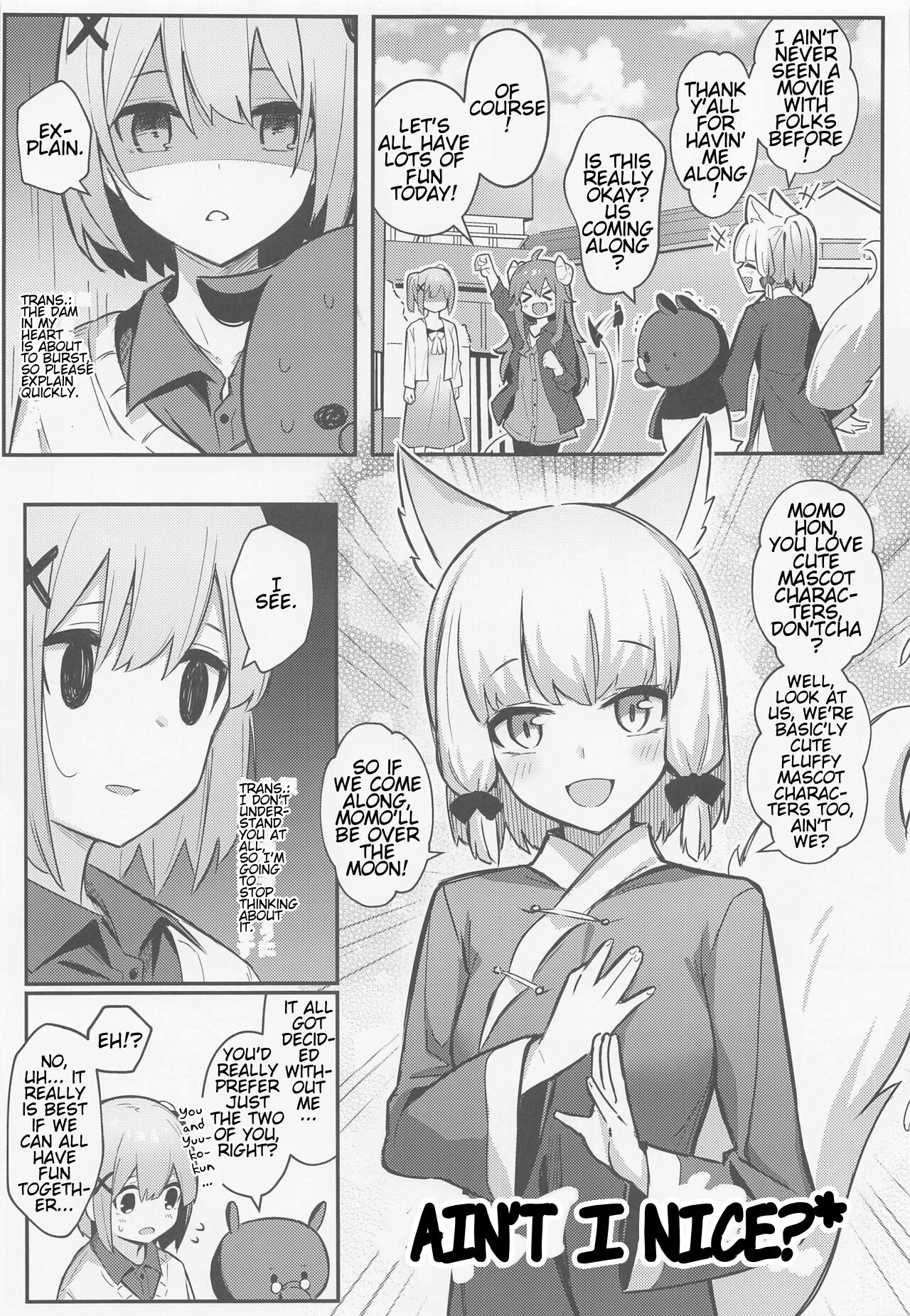 Momo-chan Yamiochi Shita!? page 6 full